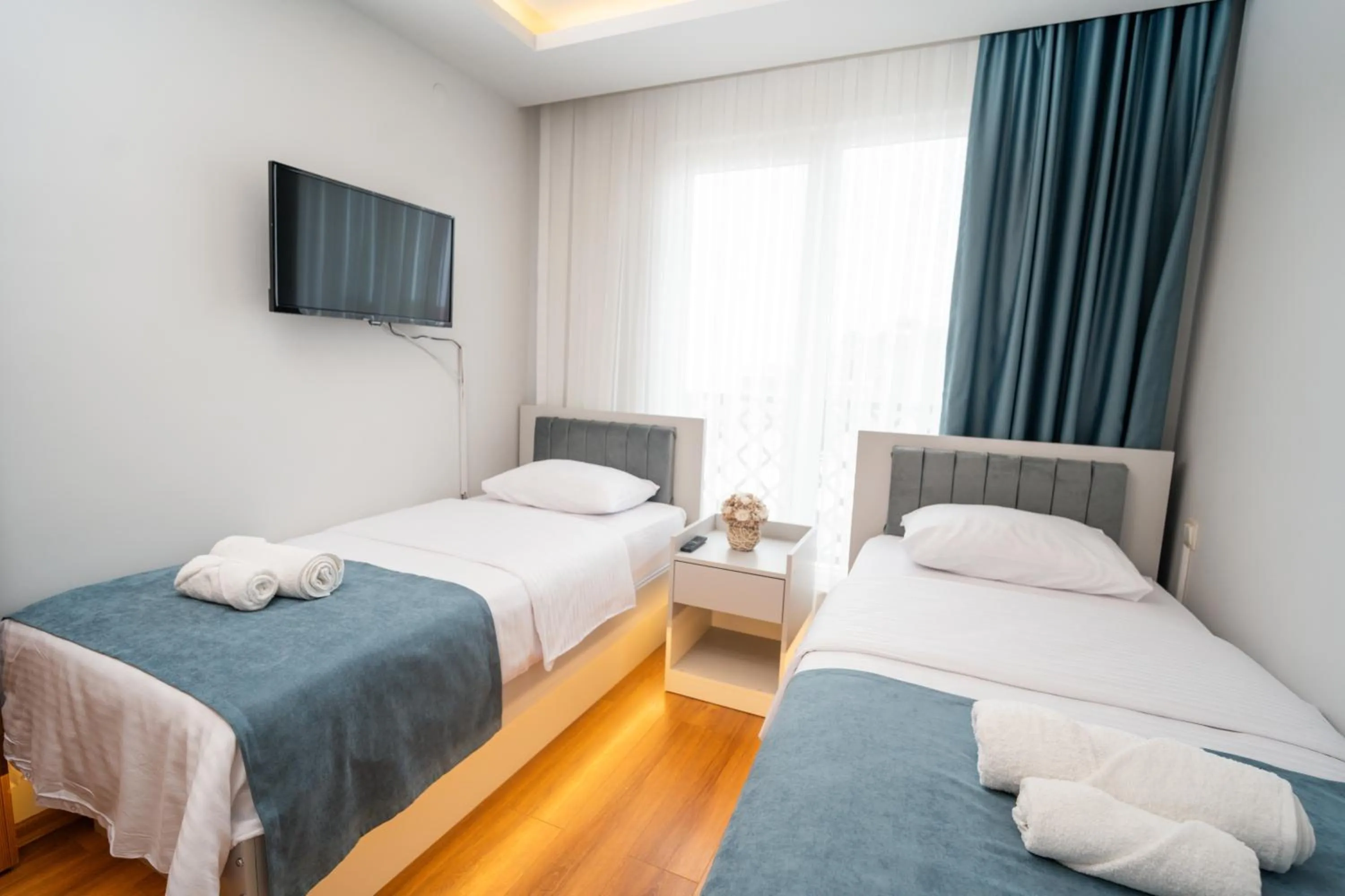 Bedroom, Bed in Yusra Apart Otel