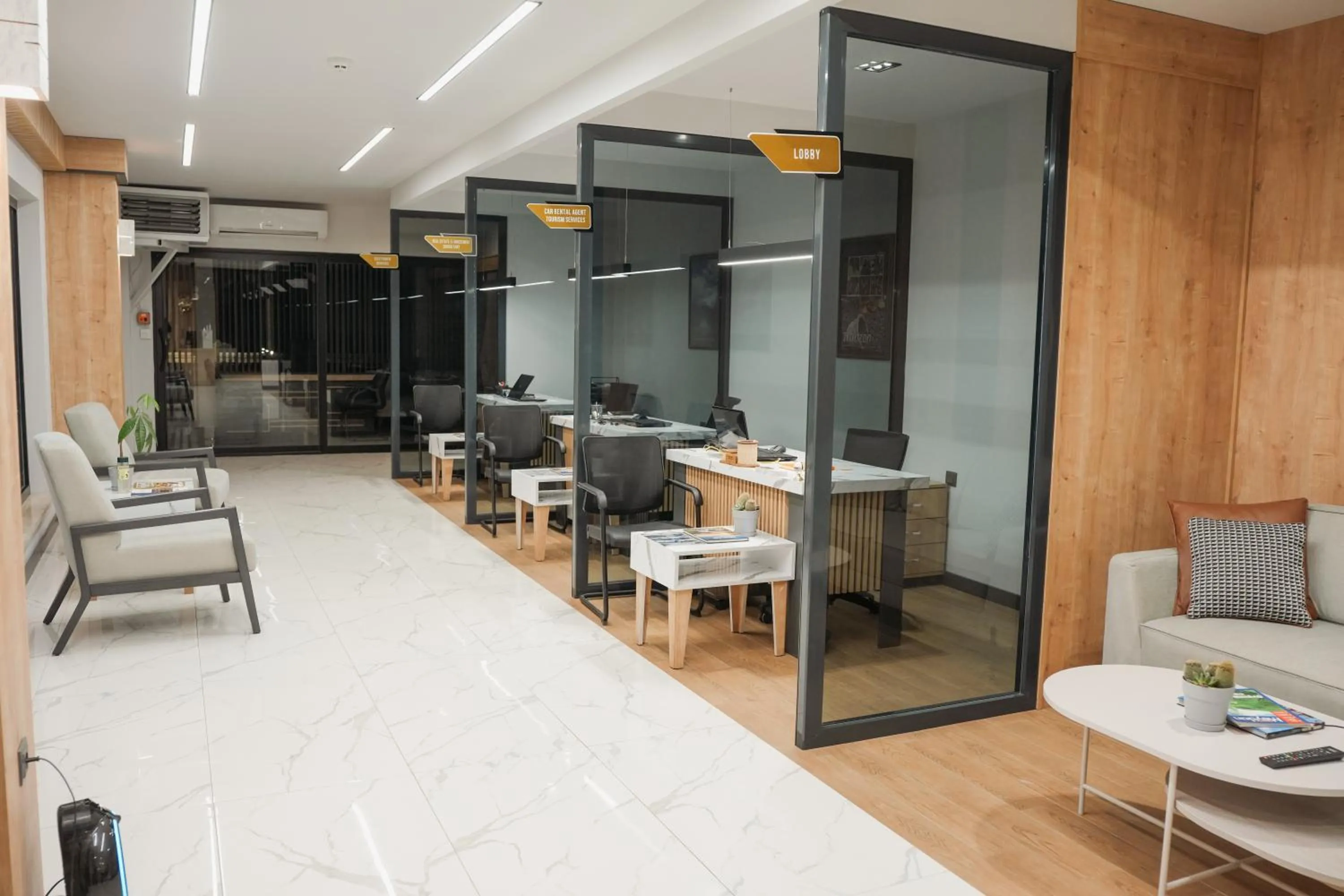 Lobby or reception in Yusra Apart Otel