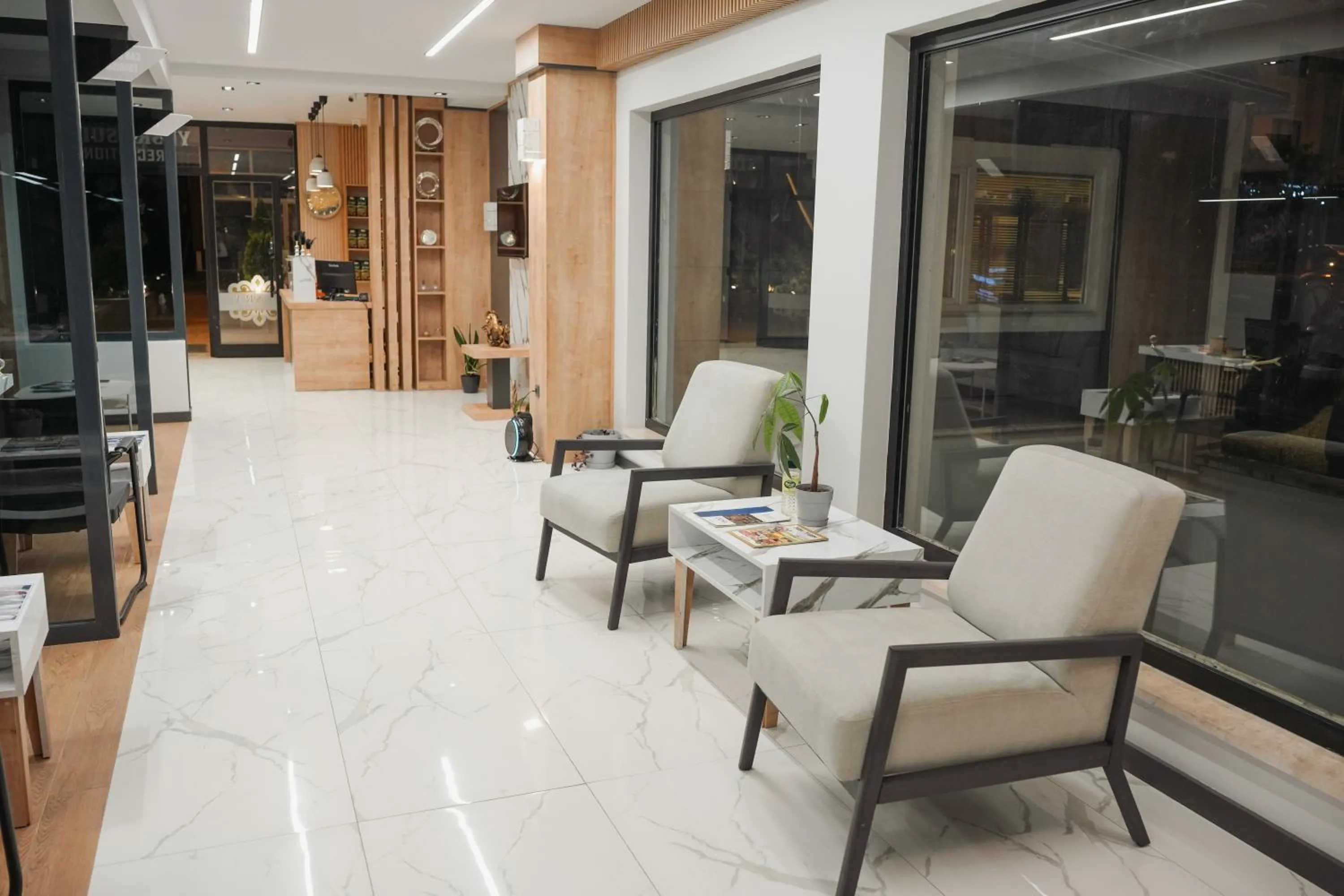 Lobby or reception in Yusra Apart Otel