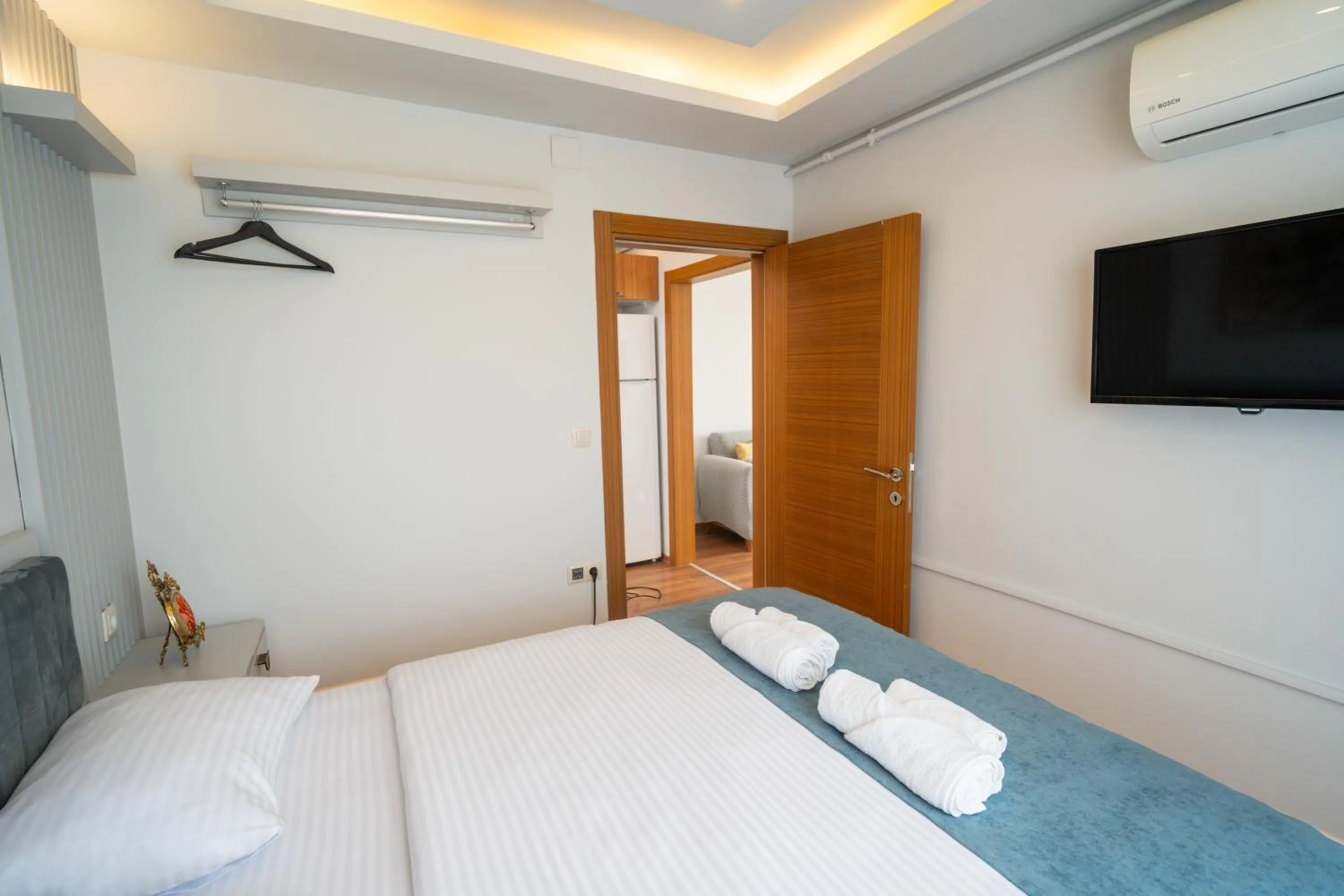 Bedroom, Bed in Yusra Apart Otel