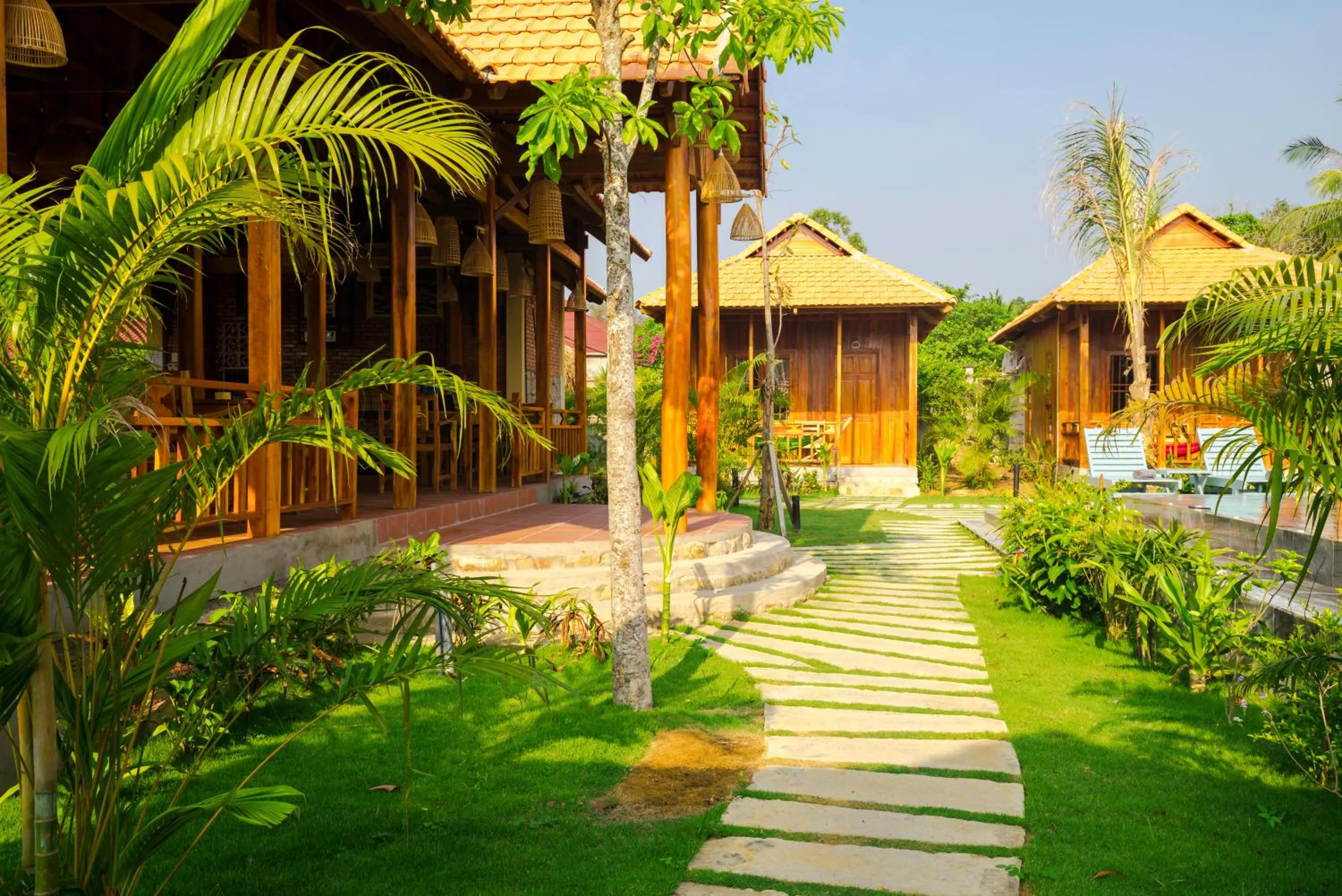 Garden in Island Lodge