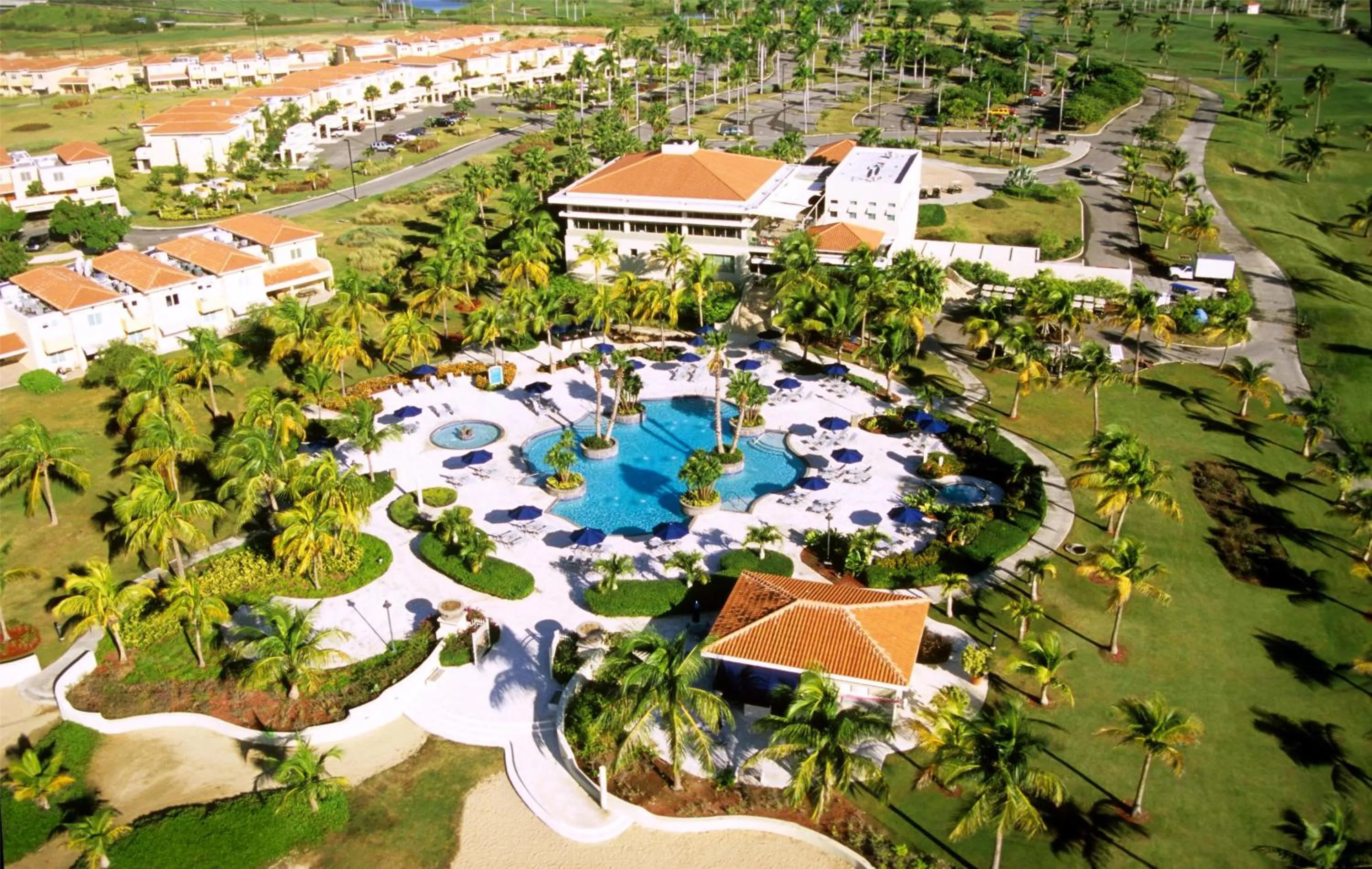 Pool view in Hilton Ponce Golf & Casino Resort