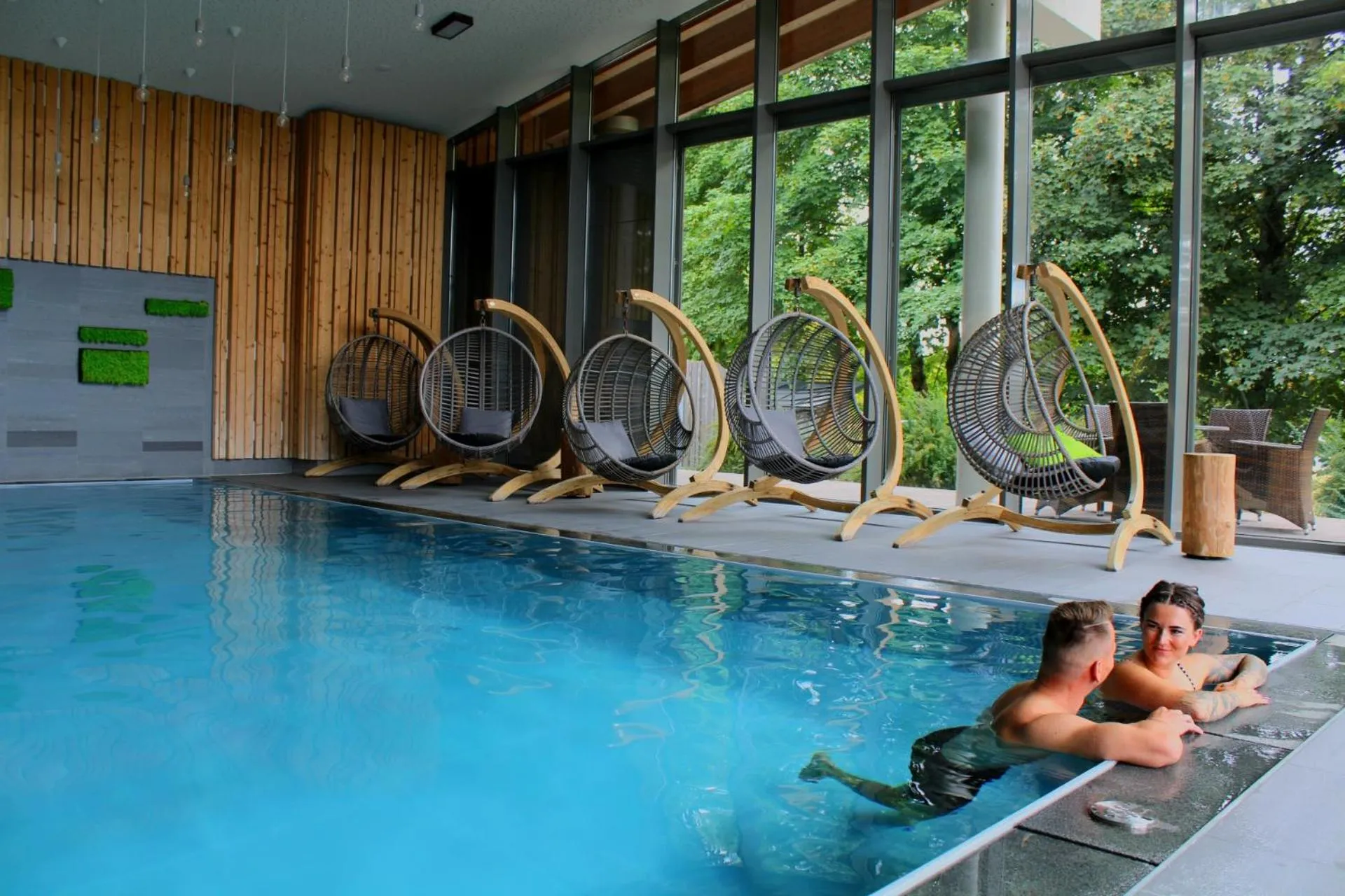 Swimming pool in Villa Silva - Oberhof