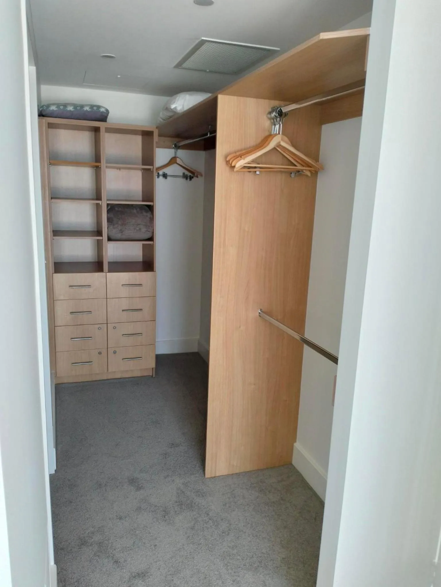 wardrobe in Kirra Surf Apartments