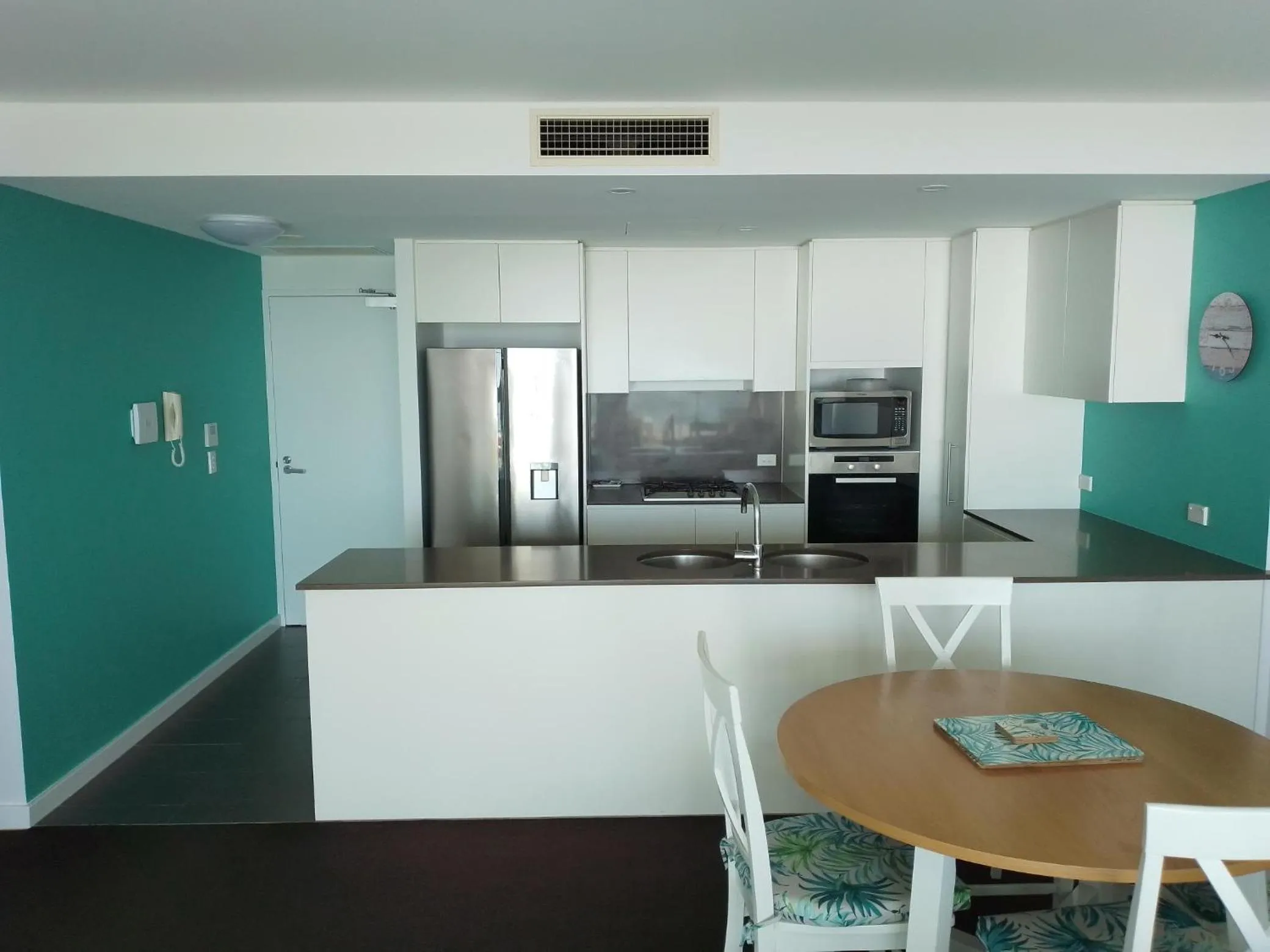 kitchen in Kirra Surf Apartments
