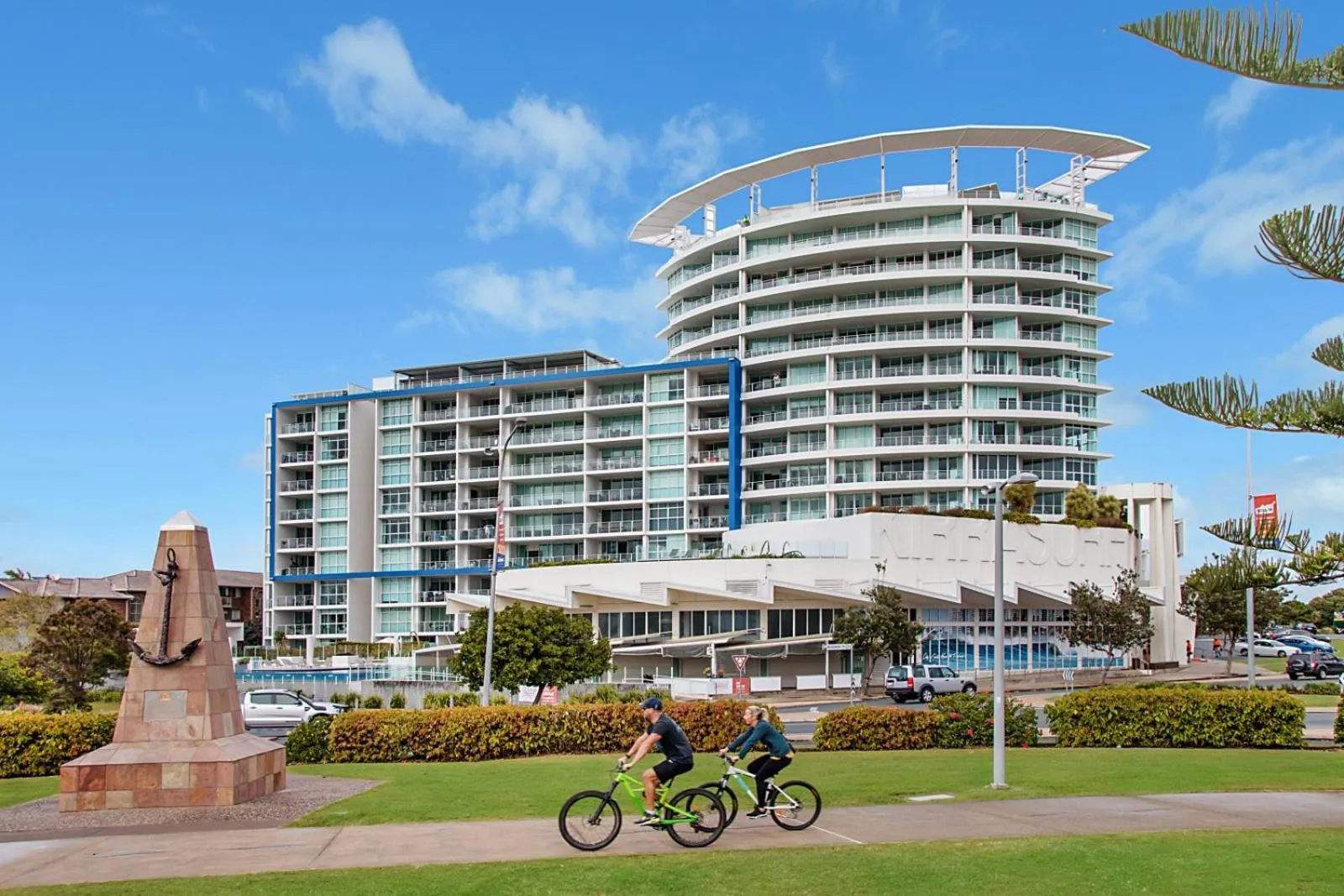 Cycling in Kirra Surf Apartments