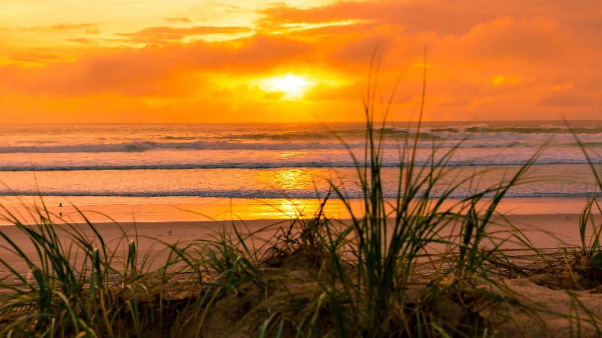 Sunset in Kirra Surf Apartments
