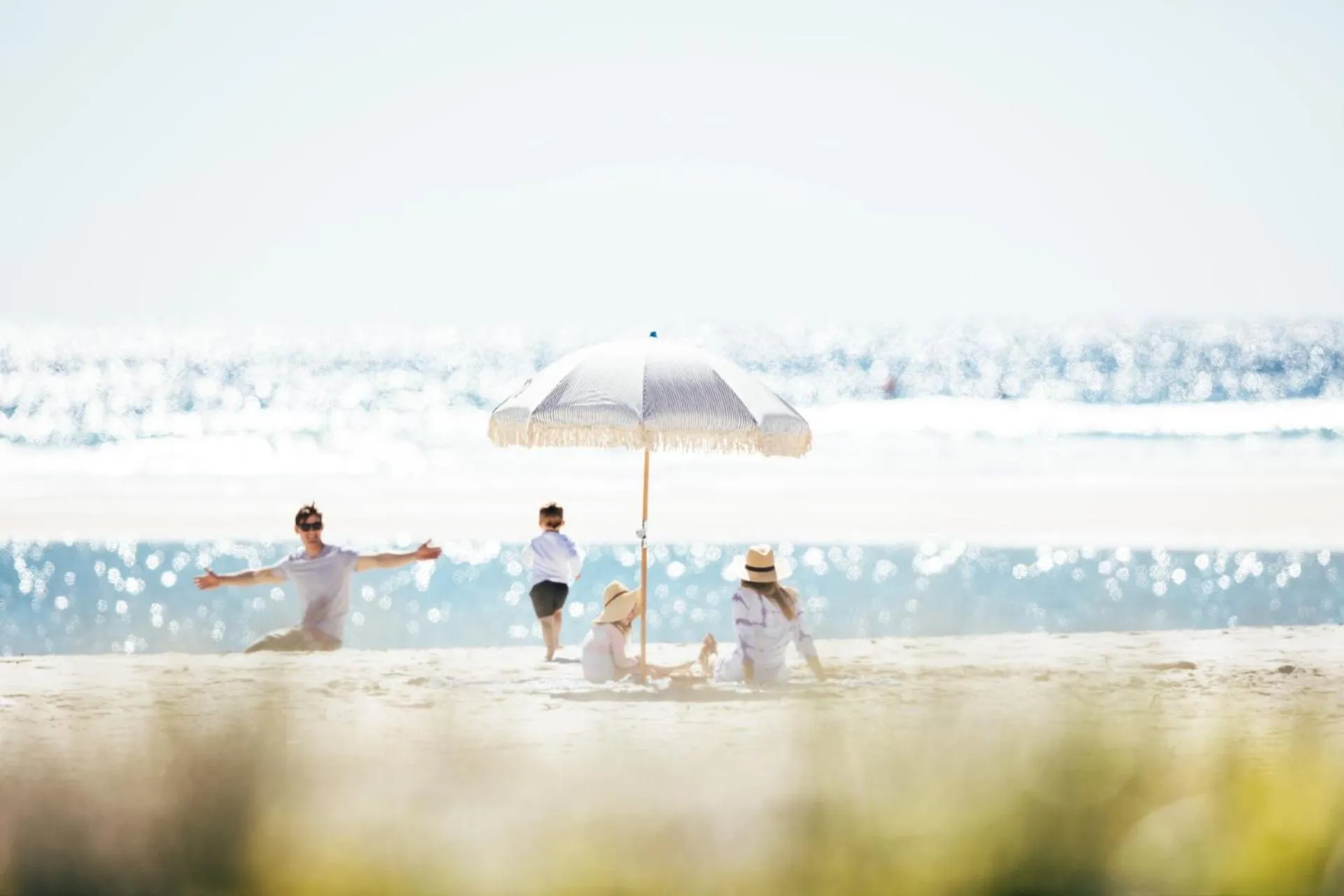 Beach in Kirra Surf Apartments