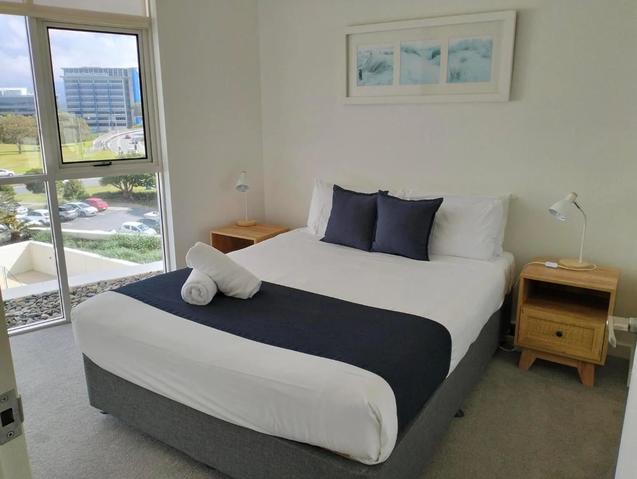 Bedroom, Bed in Kirra Surf Apartments