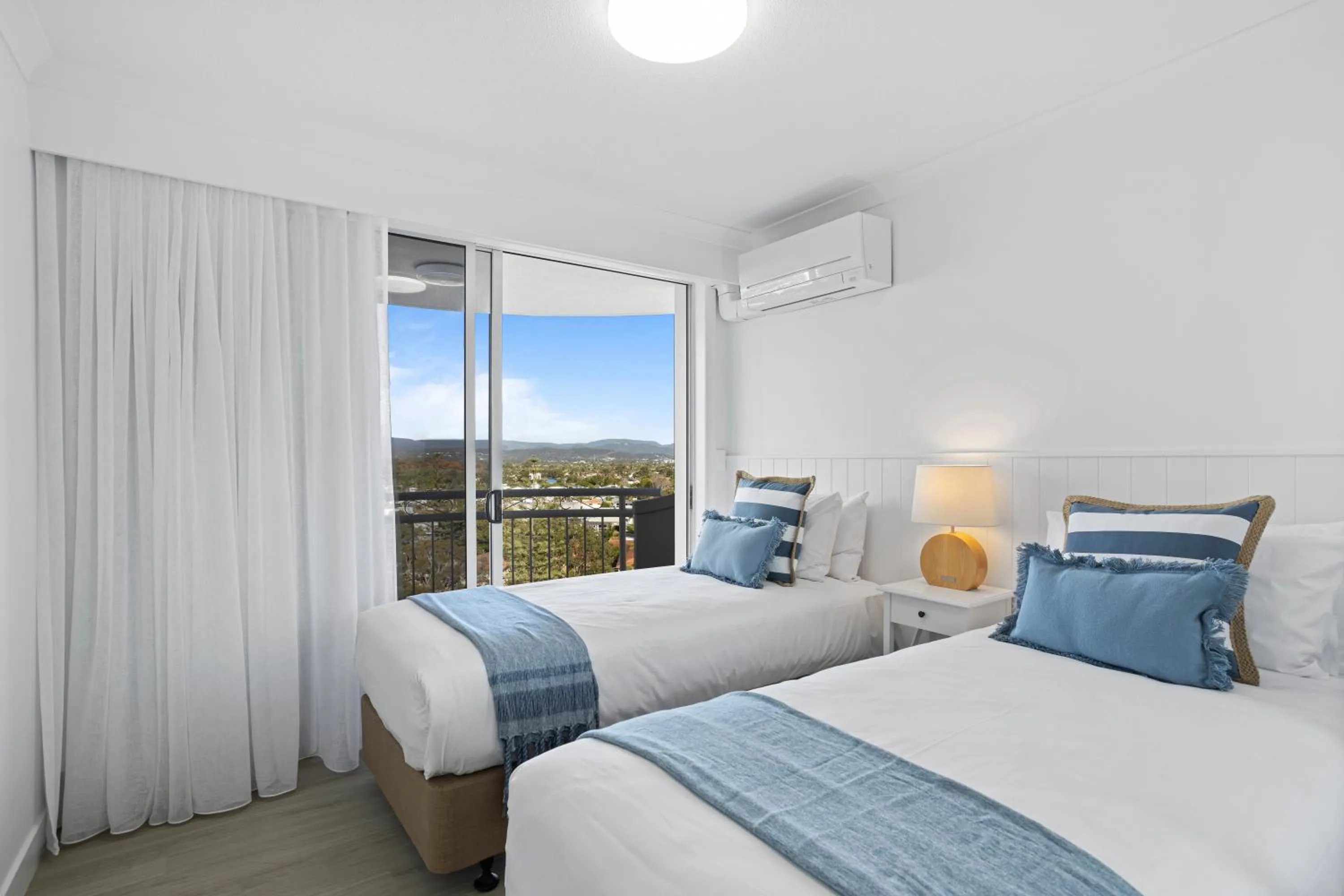 Bedroom, Bed in ULTIQA Burleigh Mediterranean Resort