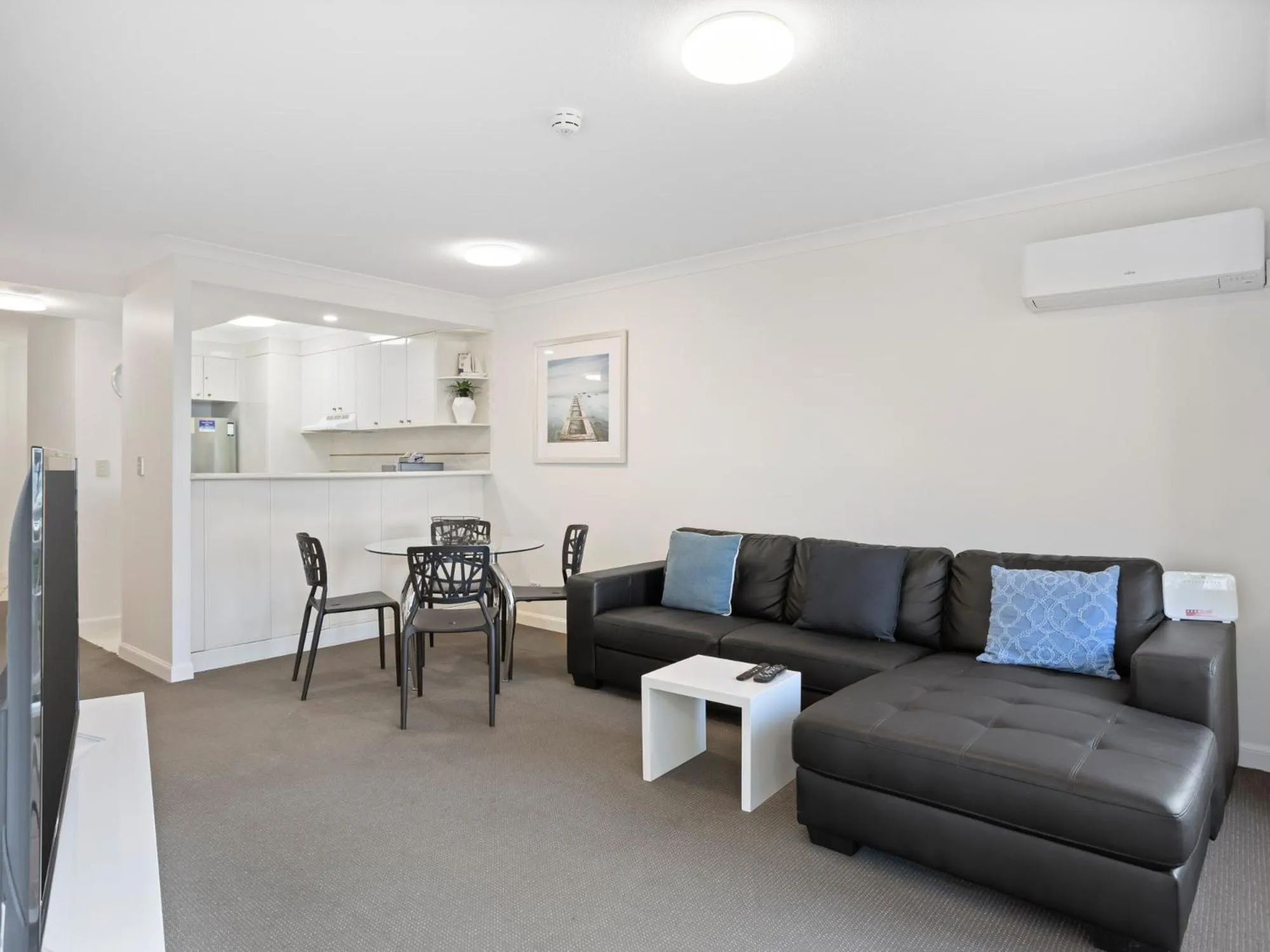 Living room in ULTIQA Burleigh Mediterranean Resort