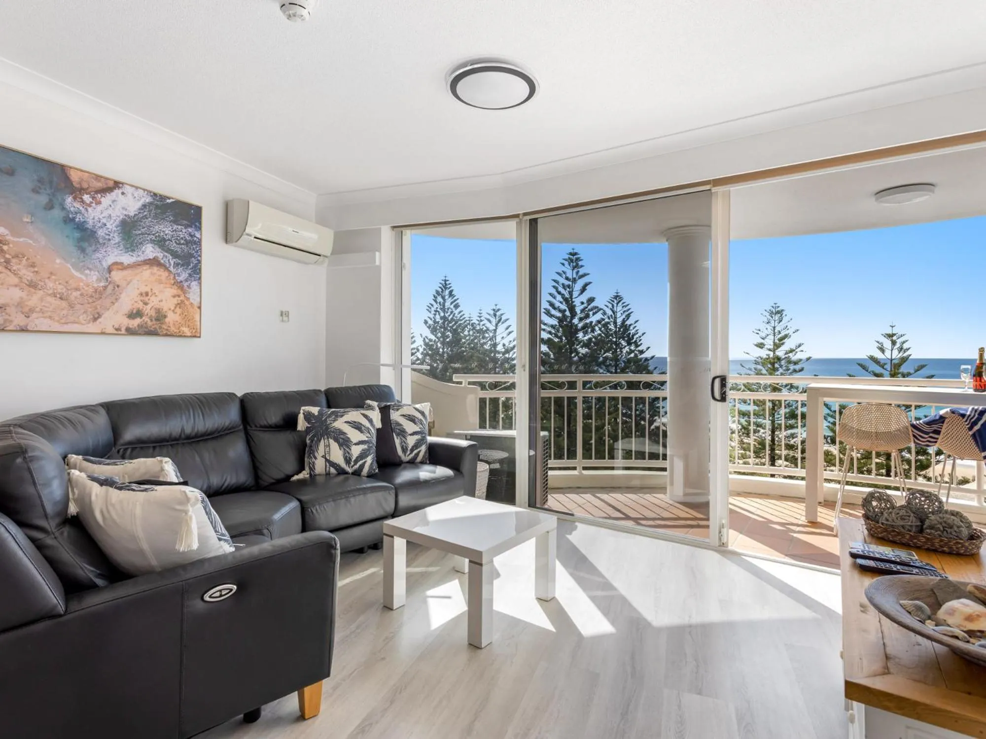 Living room in ULTIQA Burleigh Mediterranean Resort