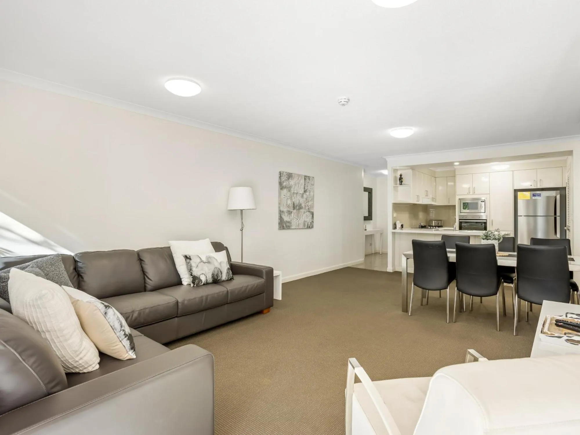 Living room in ULTIQA Burleigh Mediterranean Resort