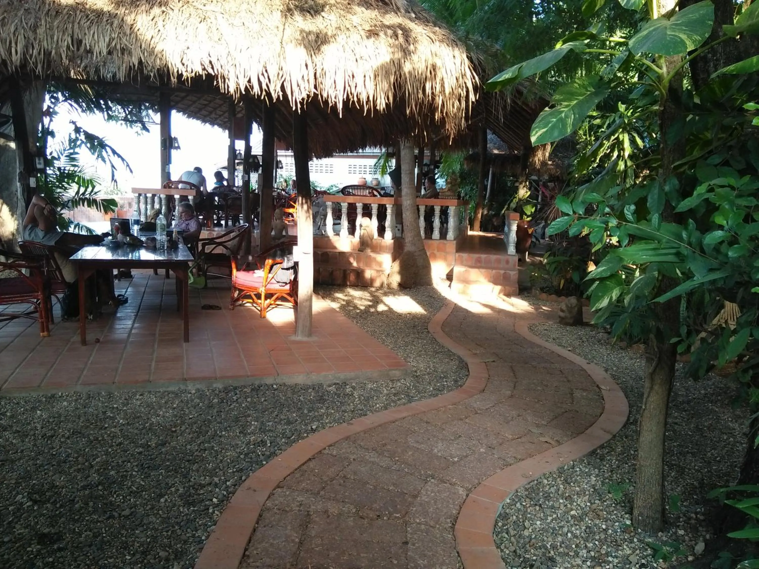 Patio in Mut Mee Garden Guest House