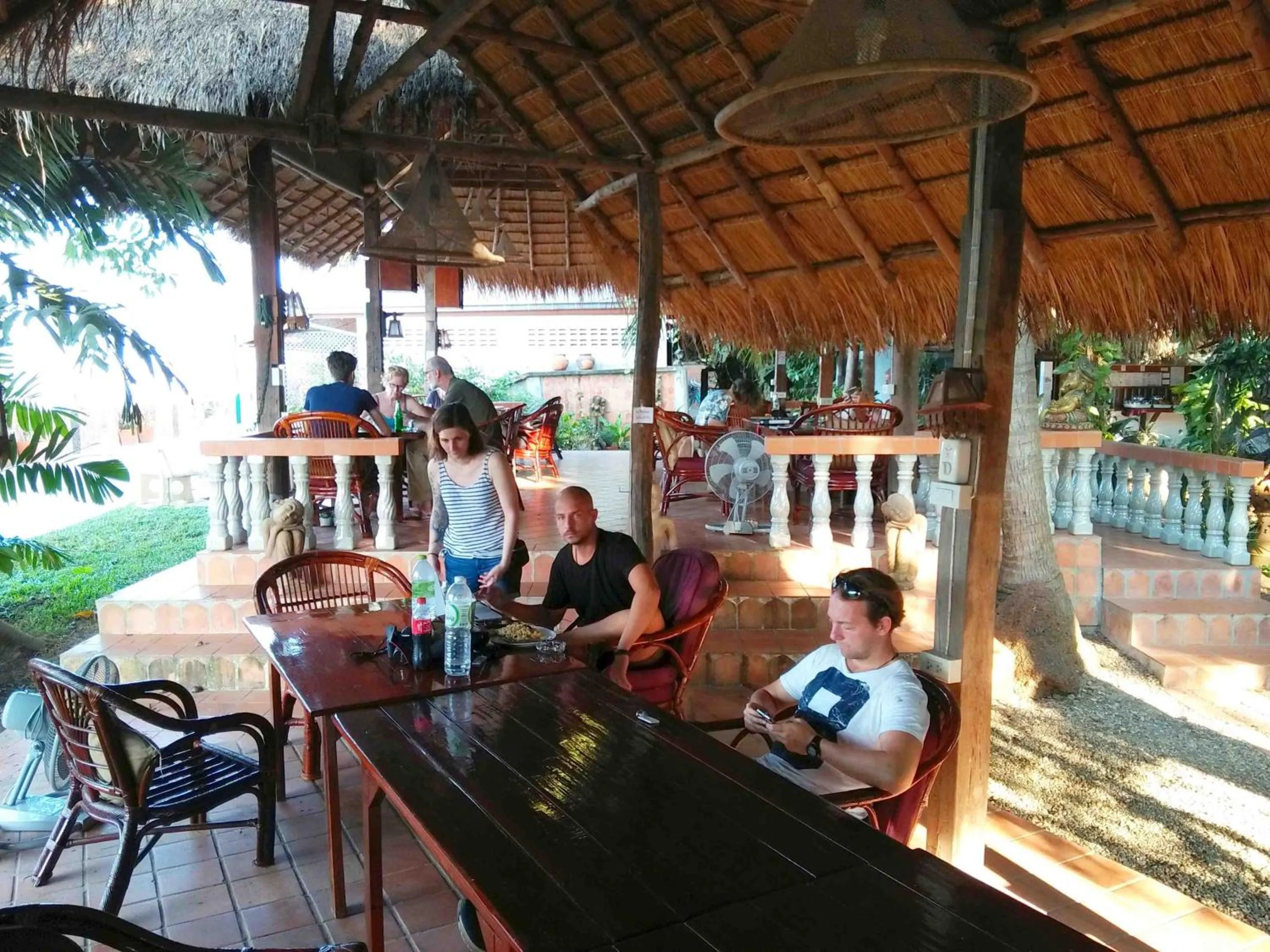 Patio in Mut Mee Garden Guest House
