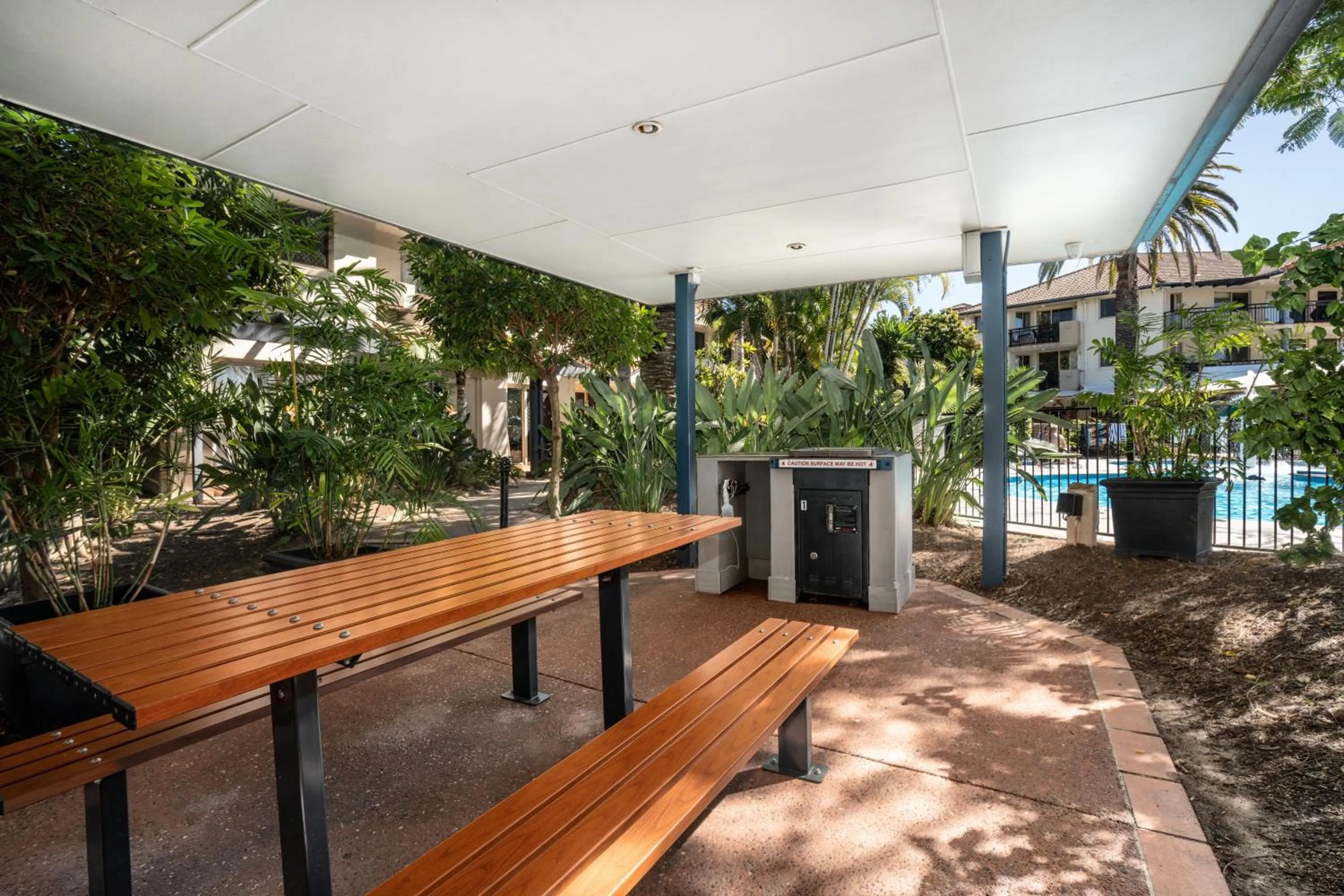 BBQ facilities in Turtle Beach Resort