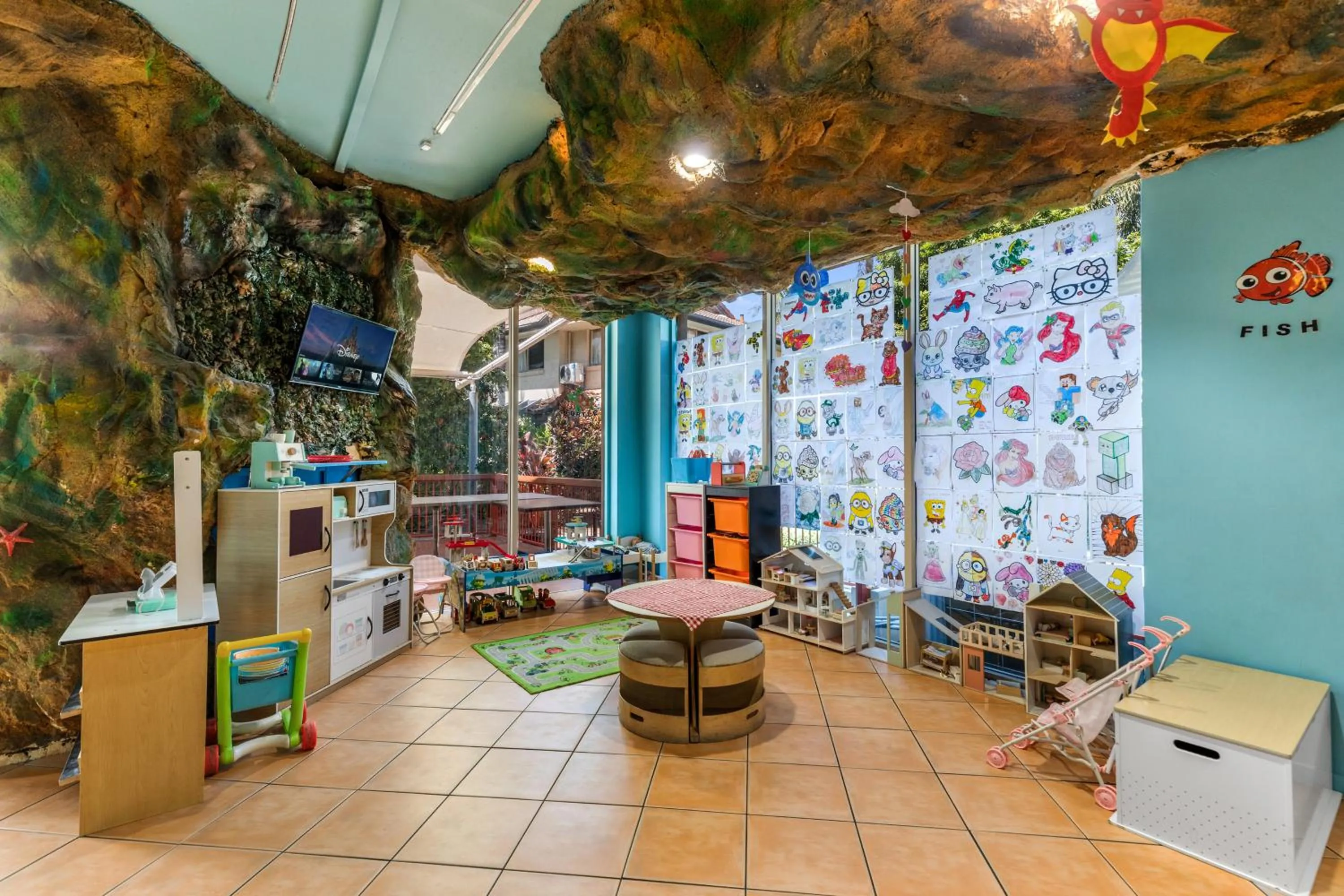 Kids's club in Turtle Beach Resort