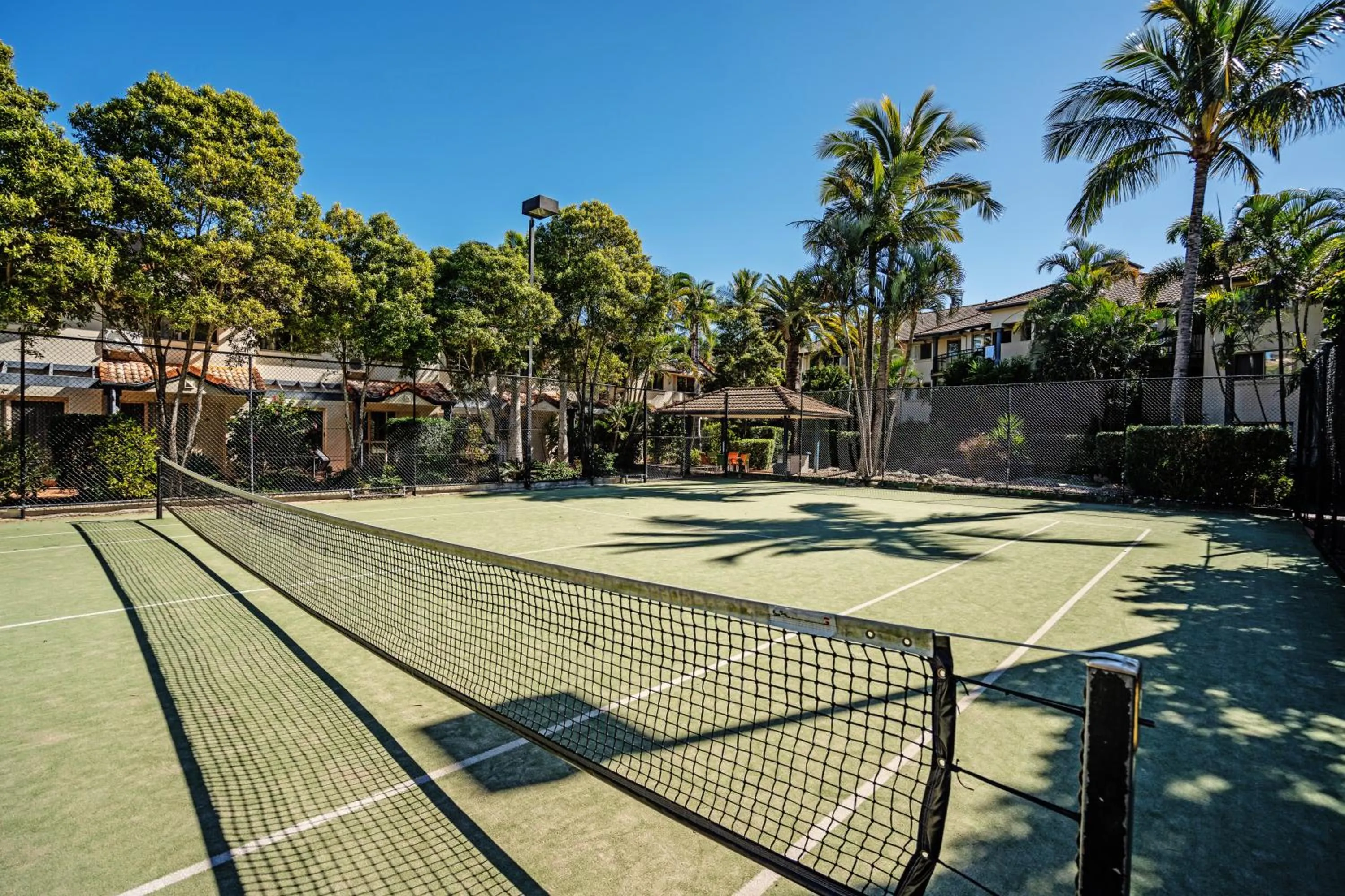 Tennis court in Turtle Beach Resort