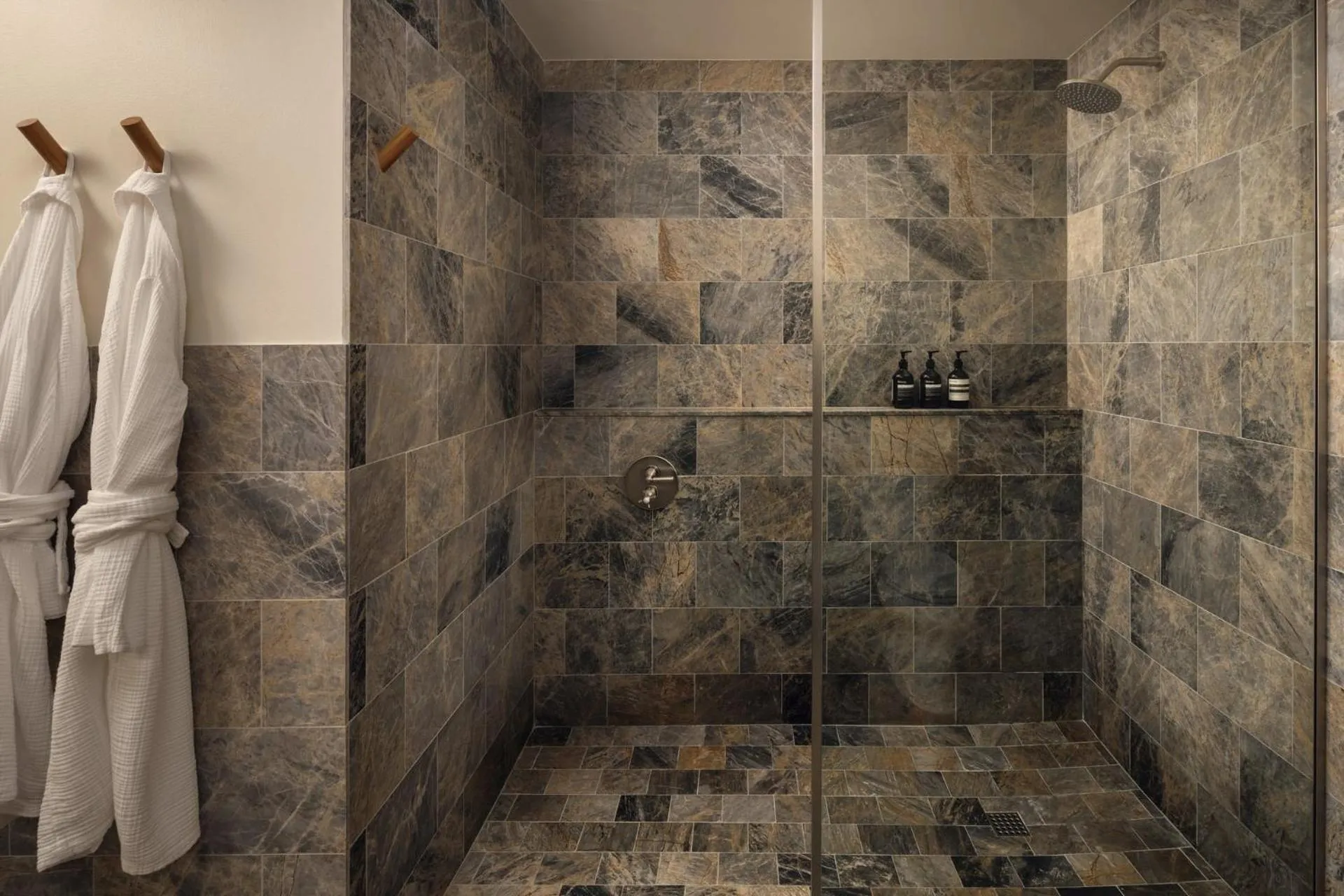 Bathroom in Austin Proper Hotel, a Member of Design Hotels