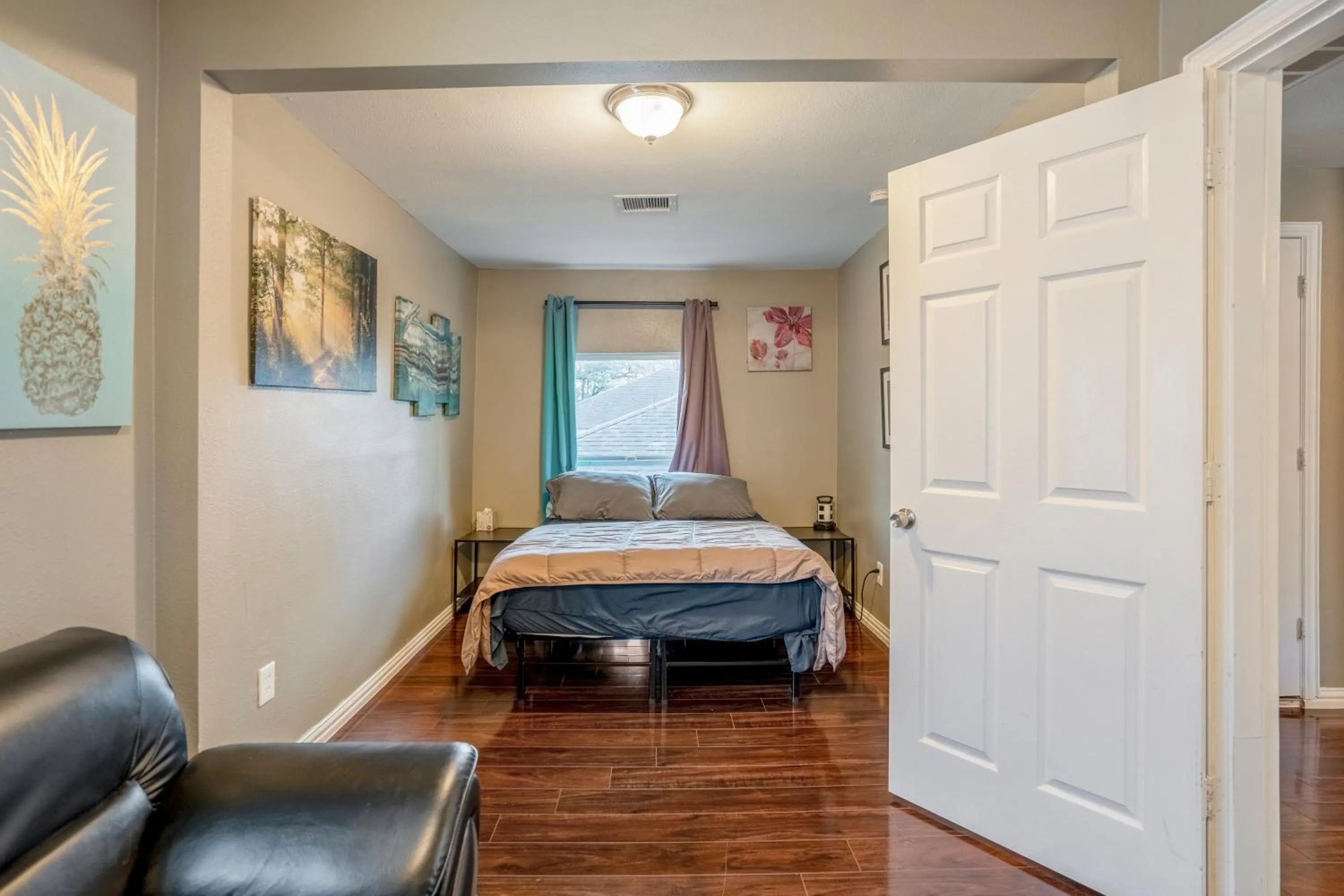 Bed in East Downtown Bungalow