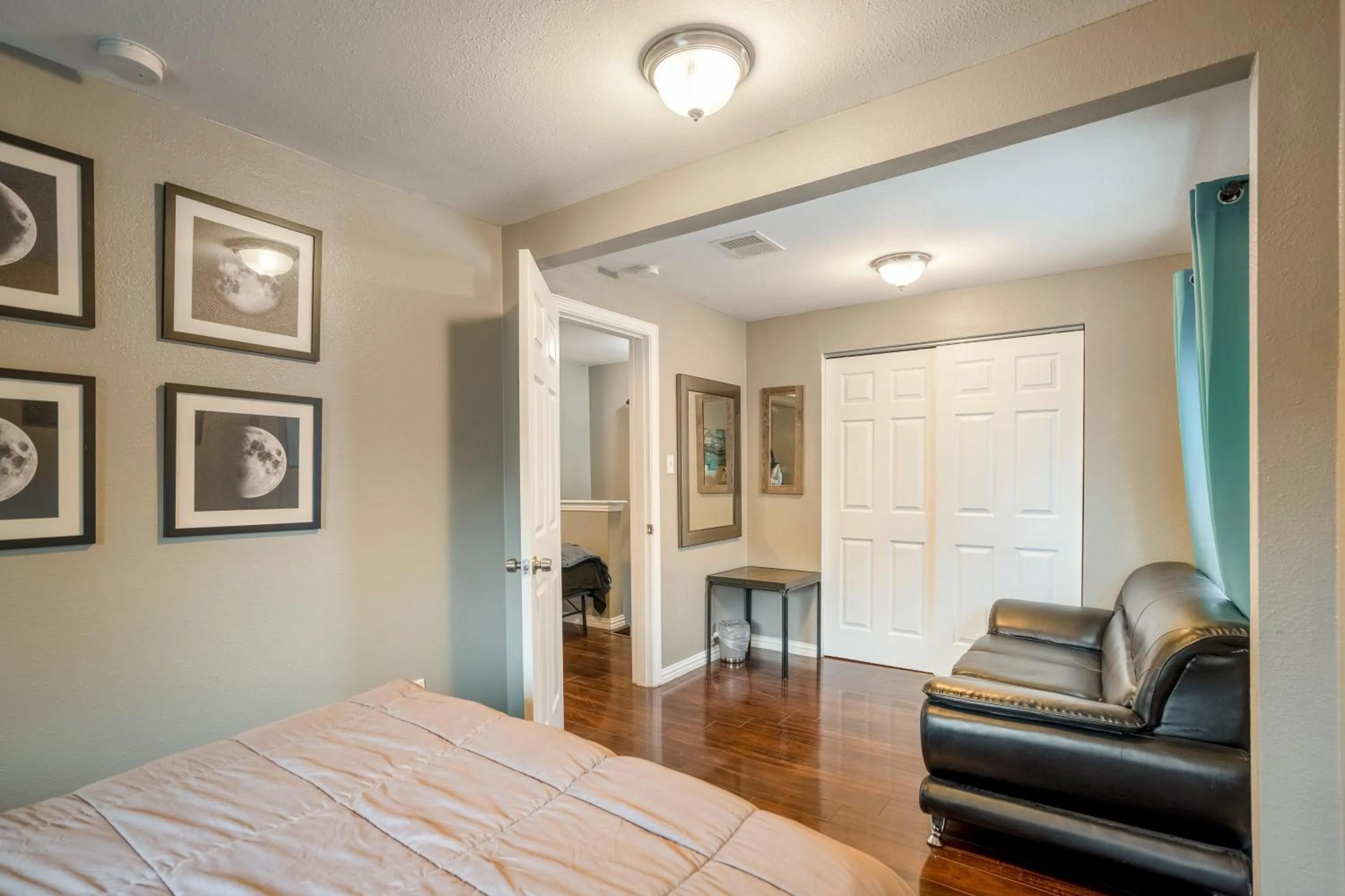 Bed in East Downtown Bungalow