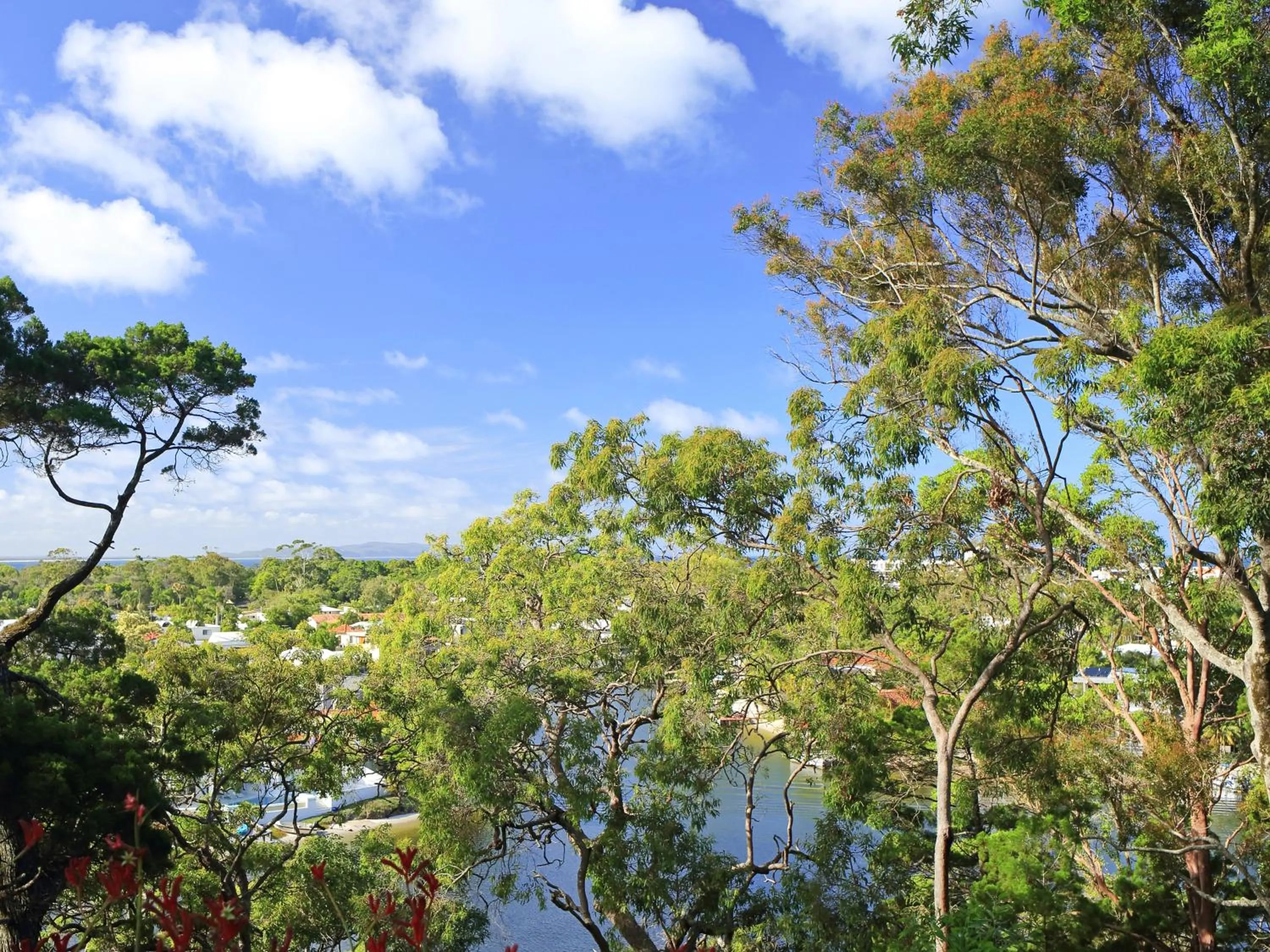 River view in Serenity Apartments Noosa