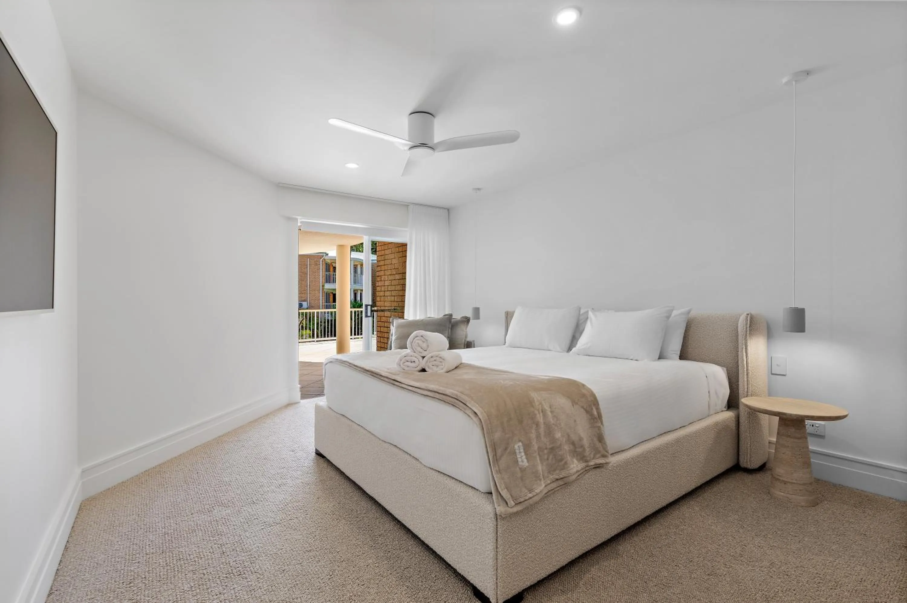 Bed in Serenity Apartments Noosa