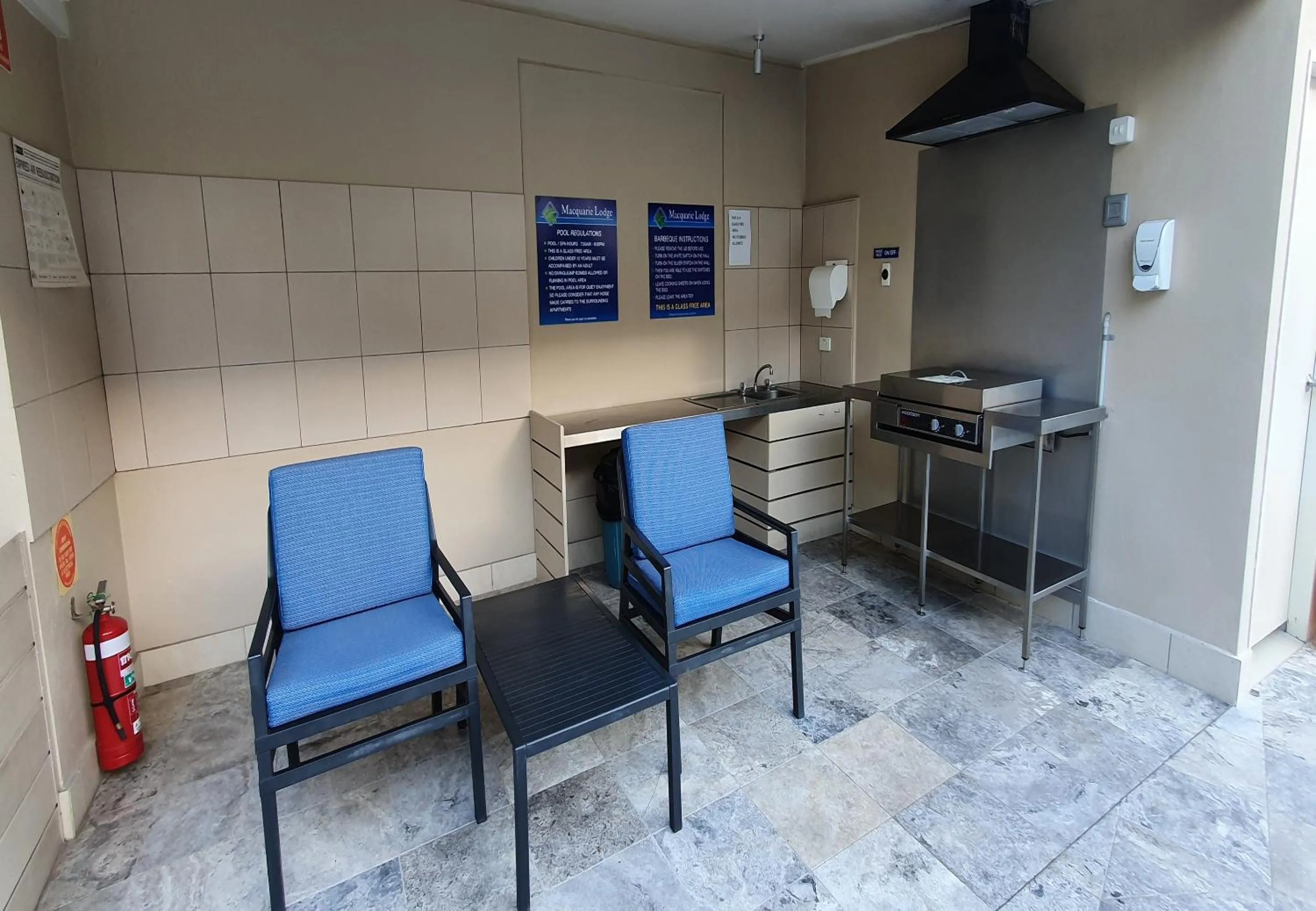 BBQ facilities in Serenity Apartments Noosa