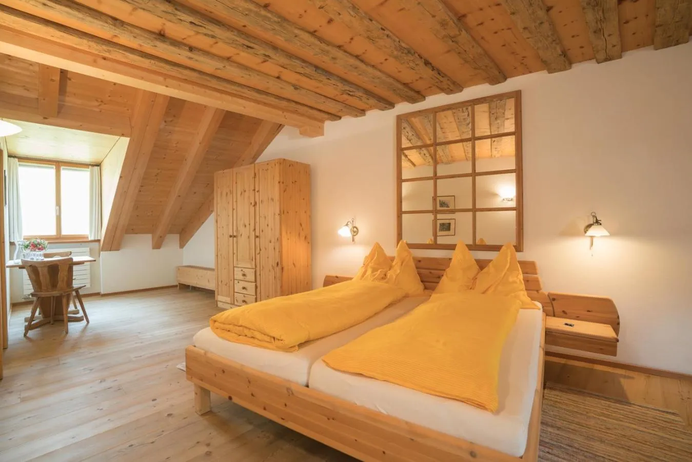 Photo of the whole room, Bed in Gasthaus & Hotel Berninahaus