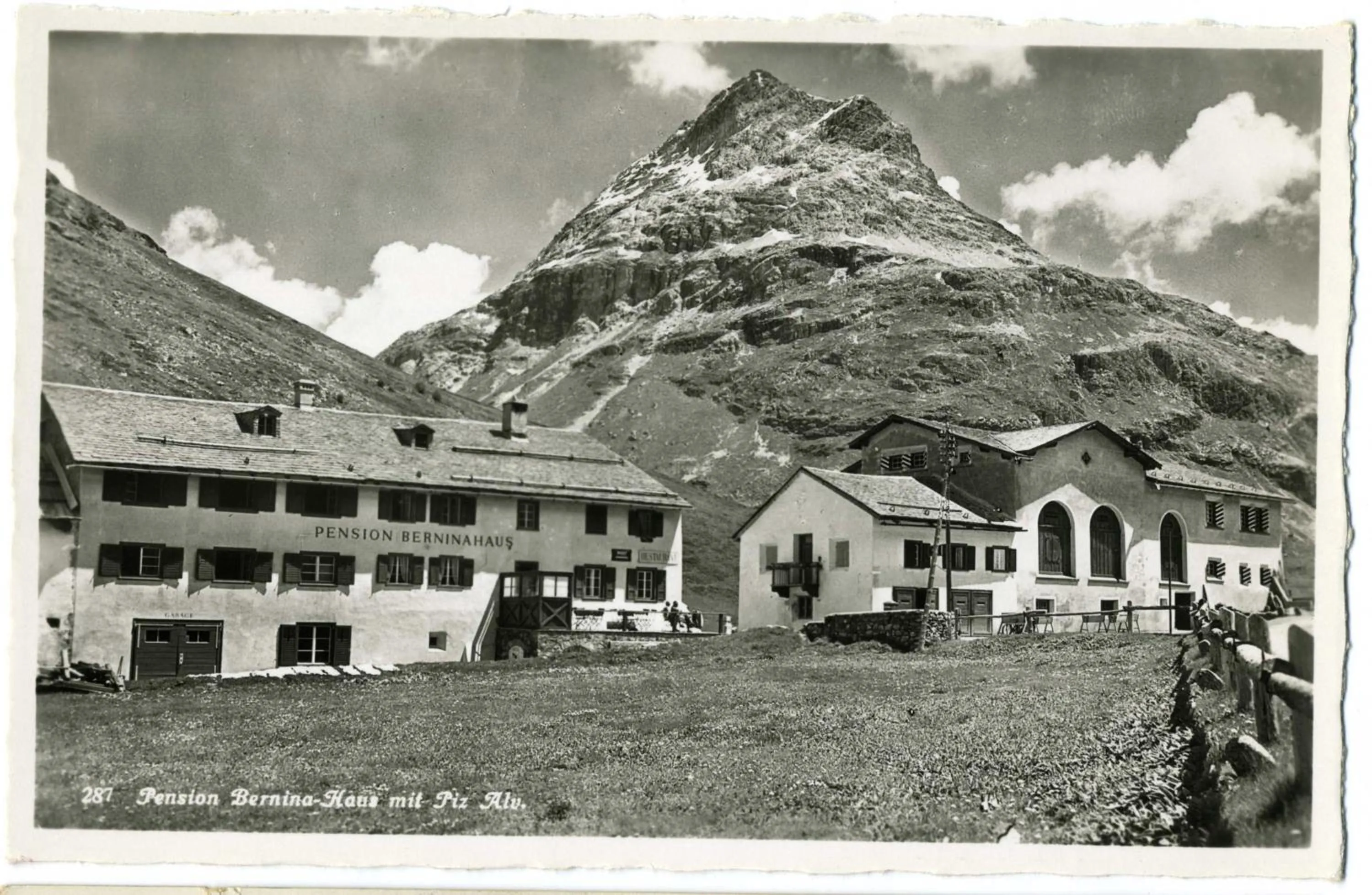 Facade/entrance in Gasthaus & Hotel Berninahaus