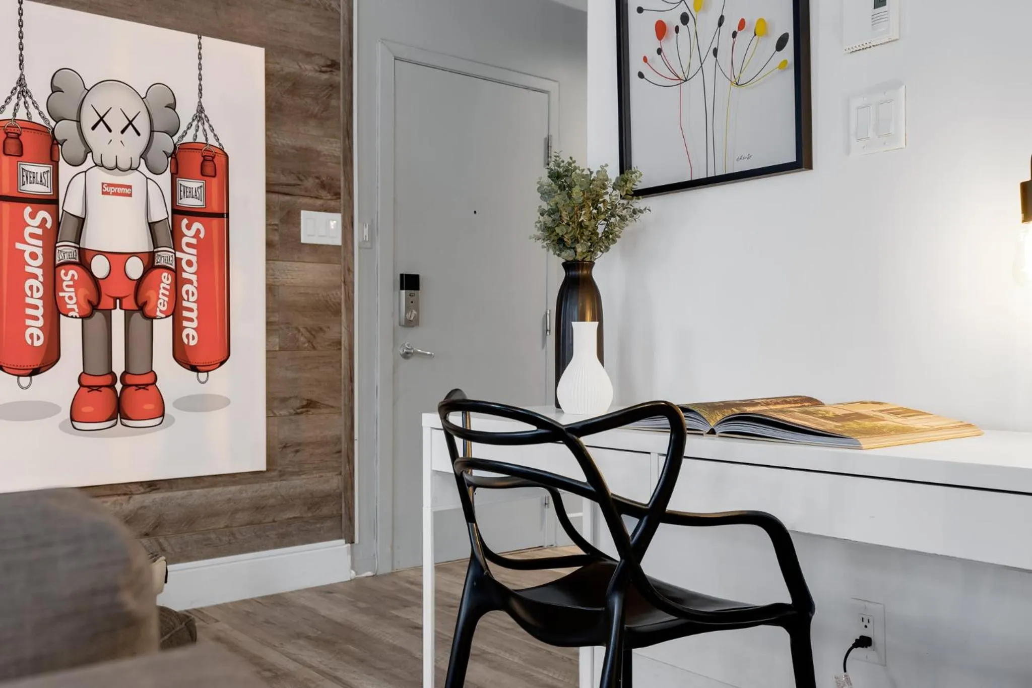 Living room in LiV MTL Urban