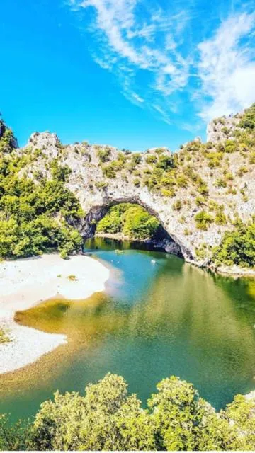Natural landscape in La Bastide de Sanilhac