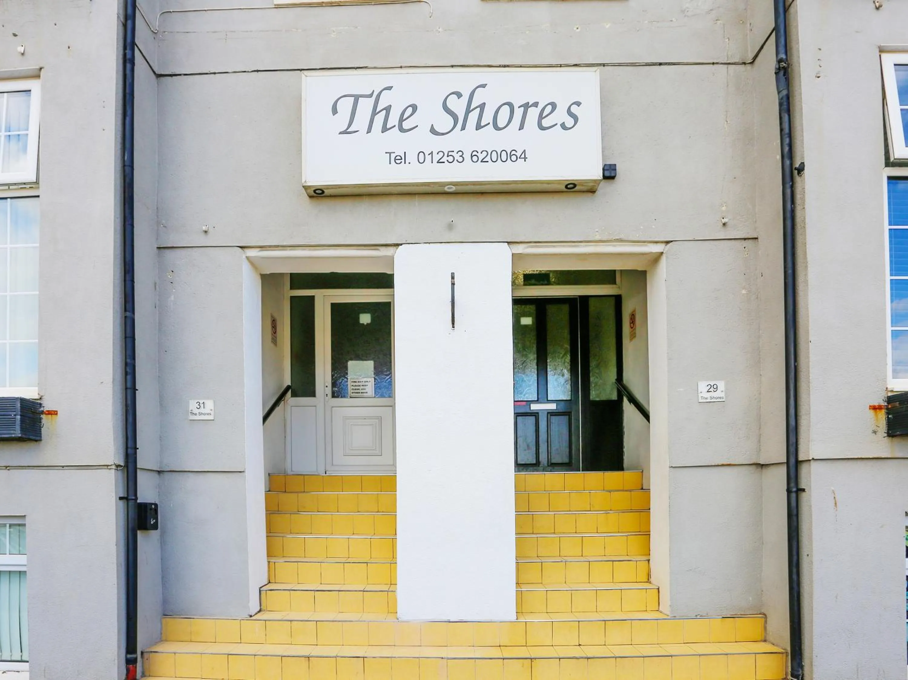 Property building in The Shores Hotel, Central Blackpool