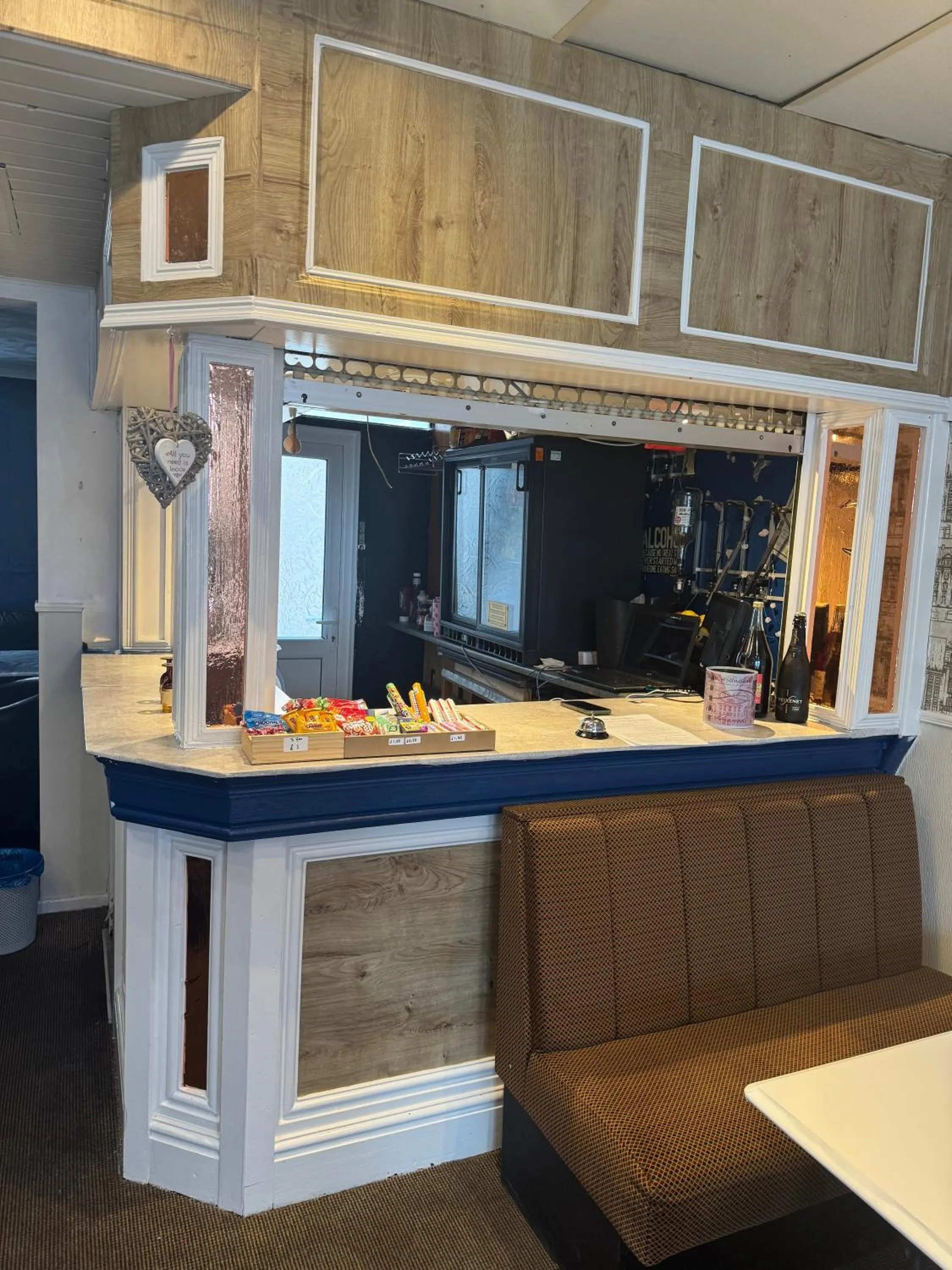 Lounge or bar in The Shores Hotel, Central Blackpool