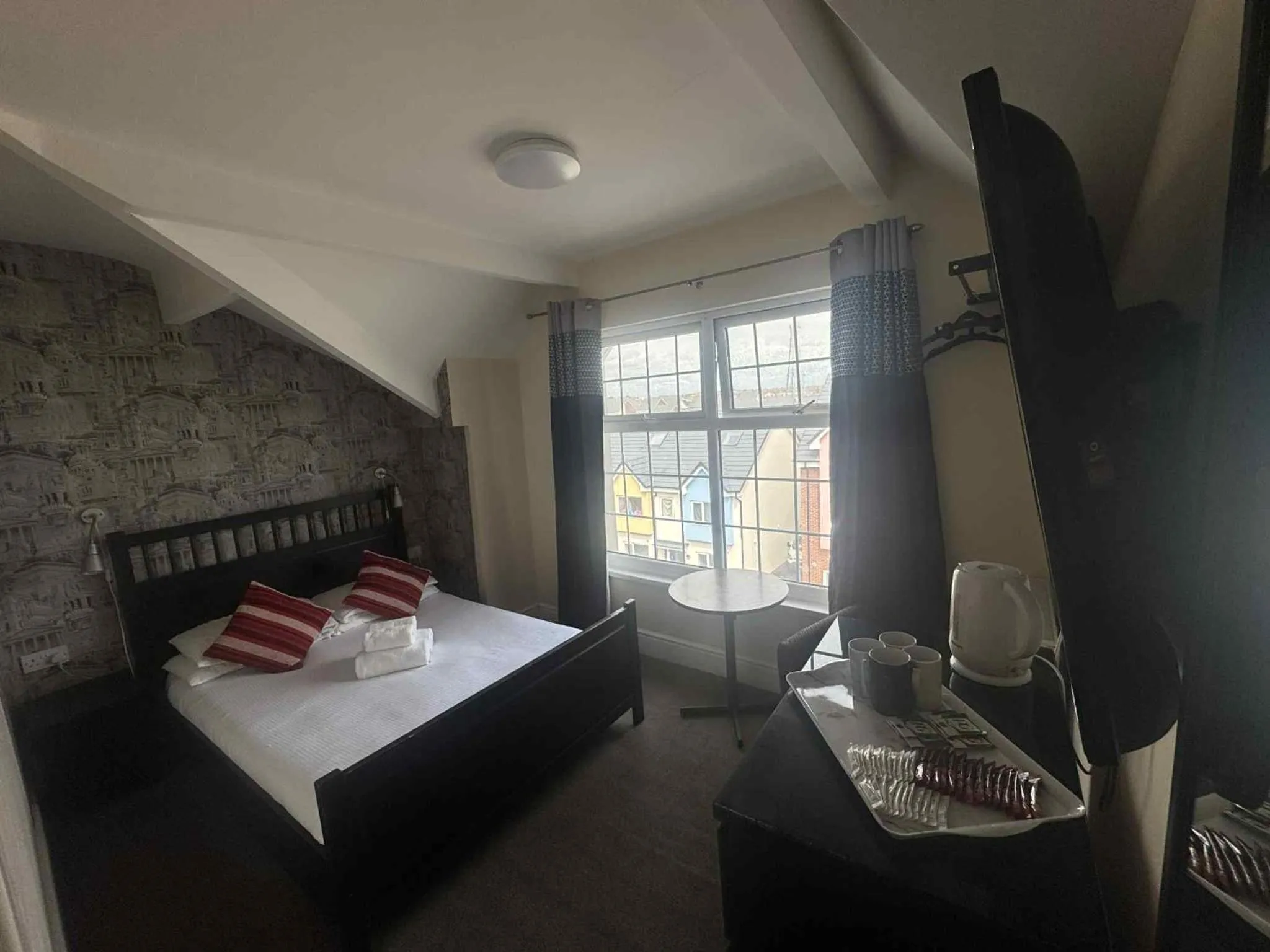 Bed in The Shores Hotel, Central Blackpool