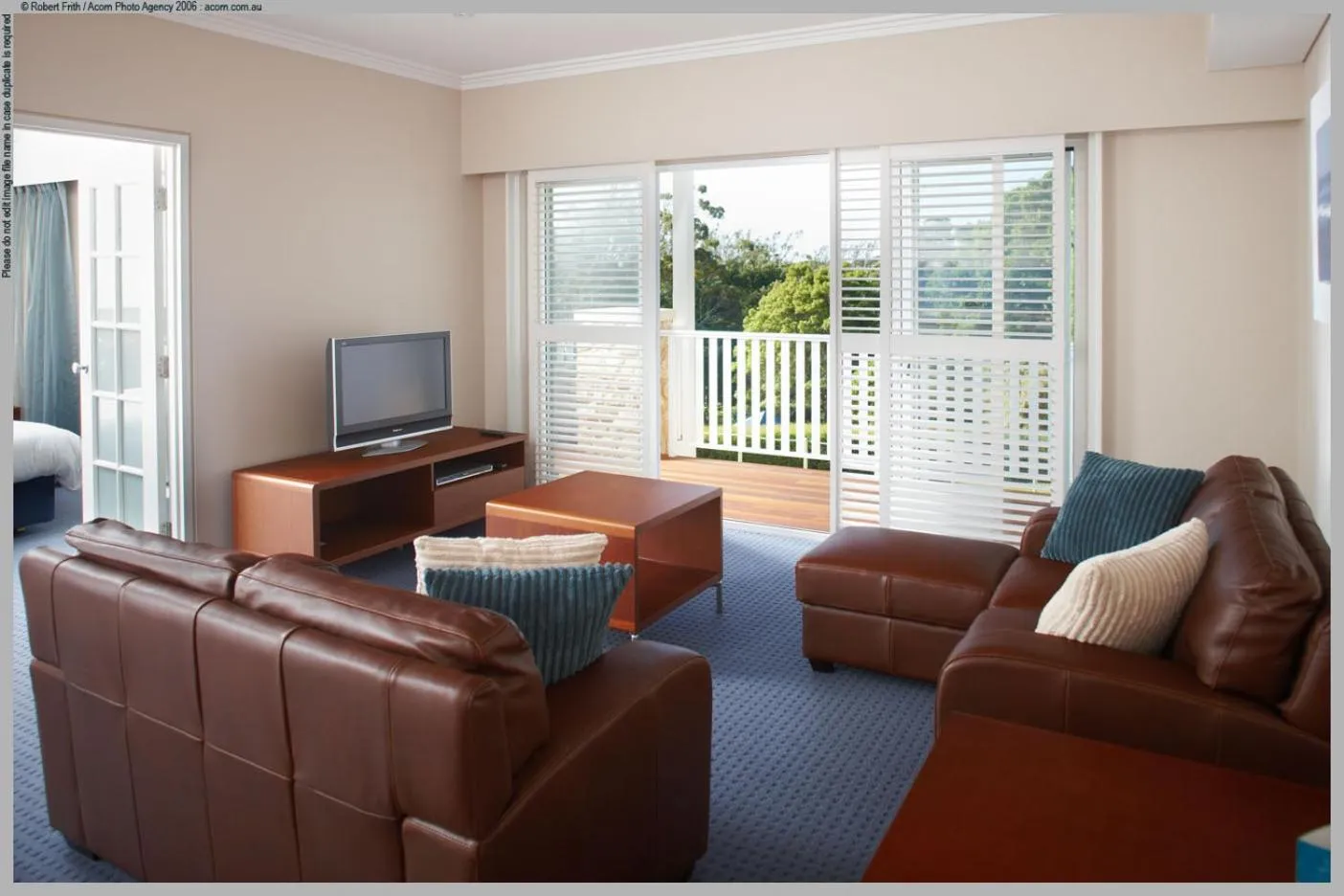 Living room in Seashells Yallingup