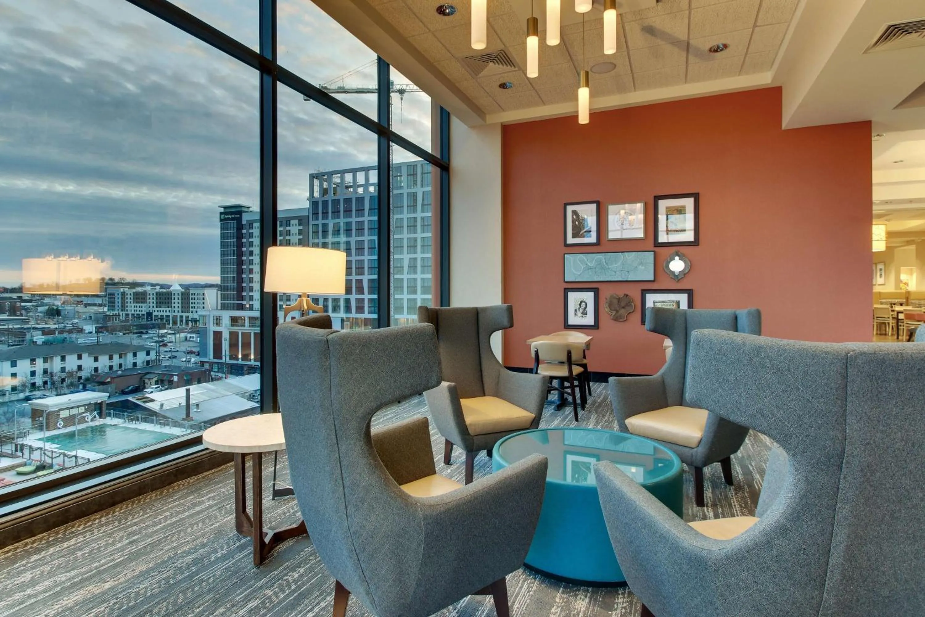 Lounge or bar in Drury Plaza Hotel Nashville Downtown