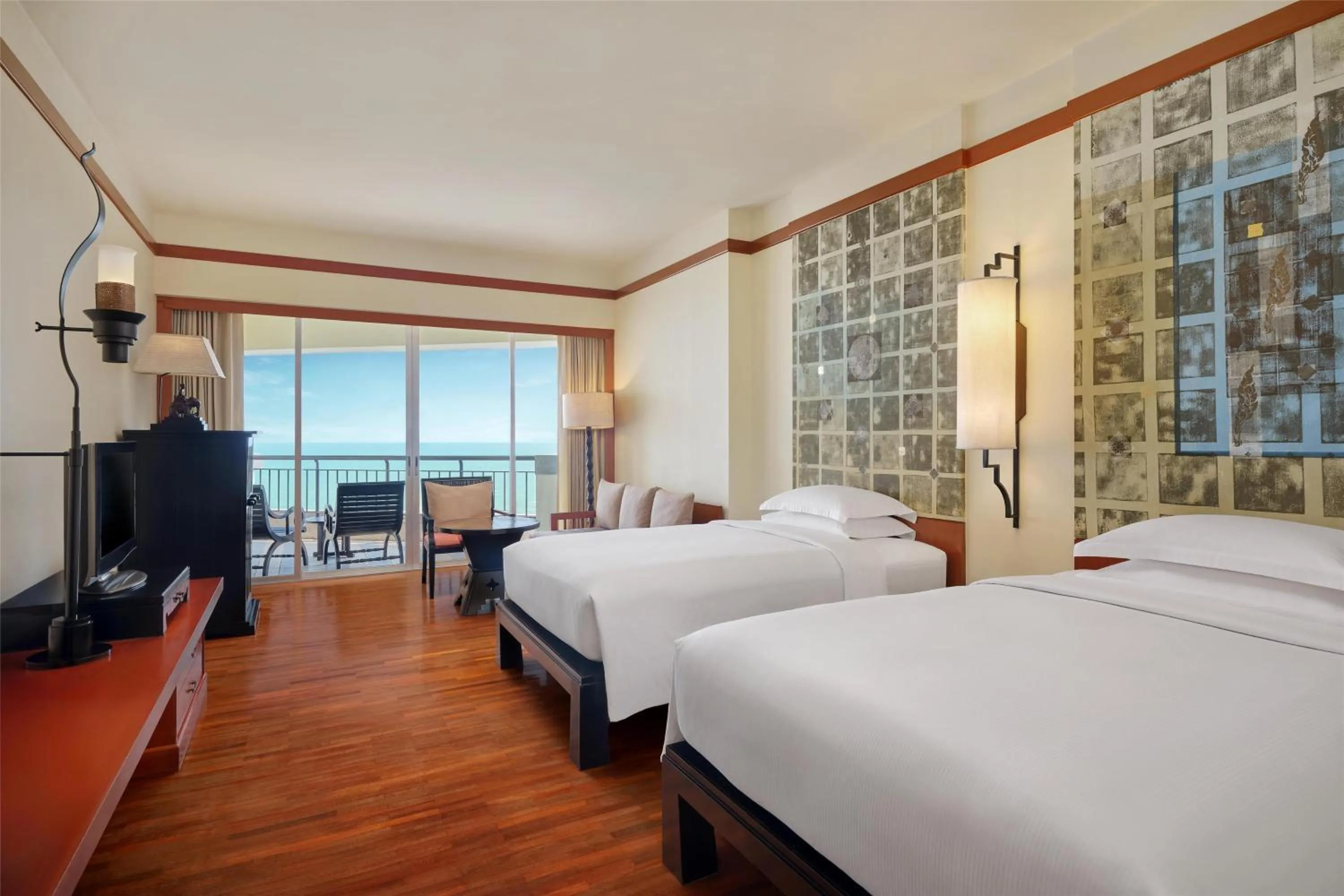 Bed in Hilton Hua Hin Resort & Spa