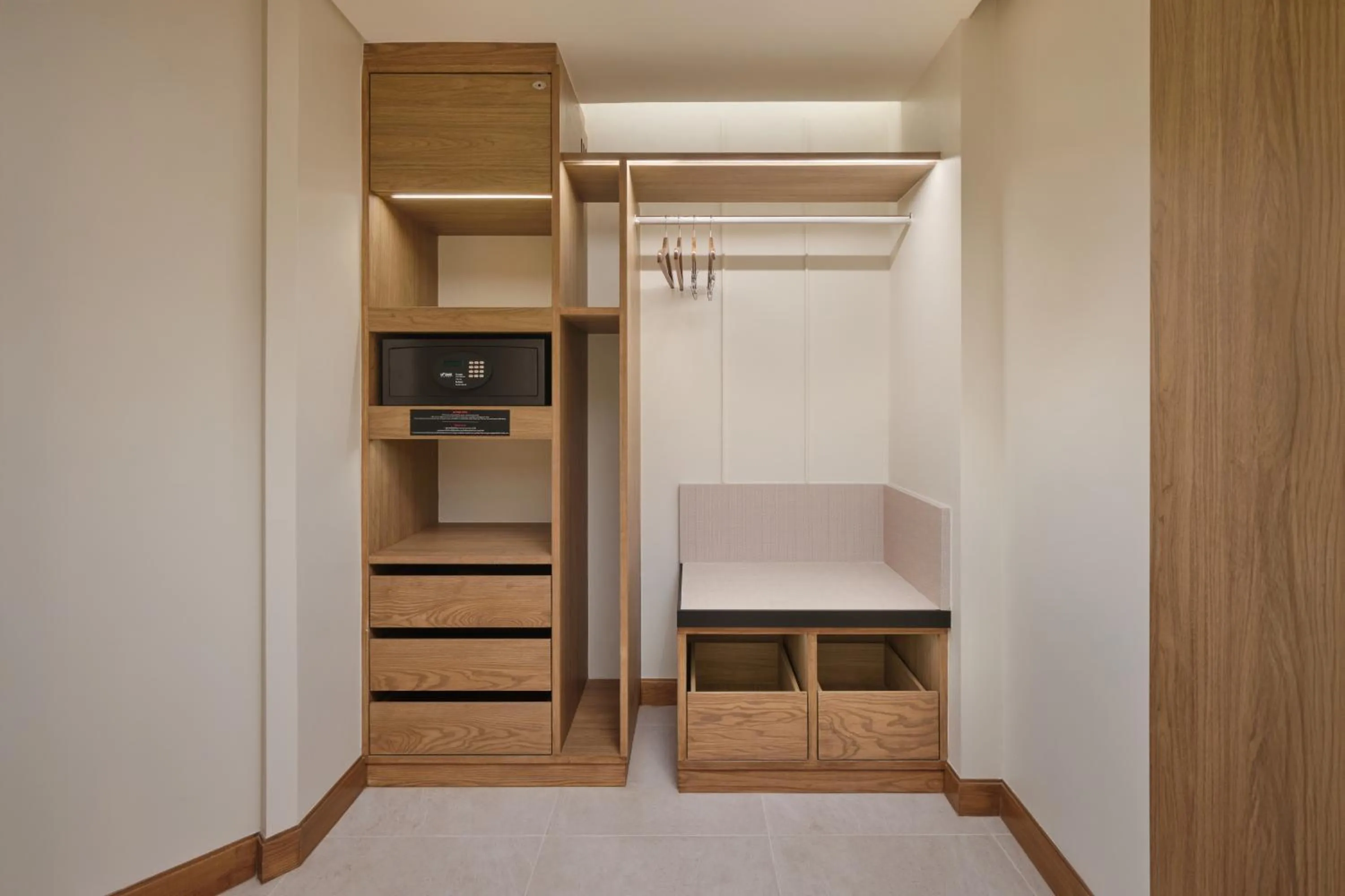 wardrobe in Hilton Hua Hin Resort & Spa