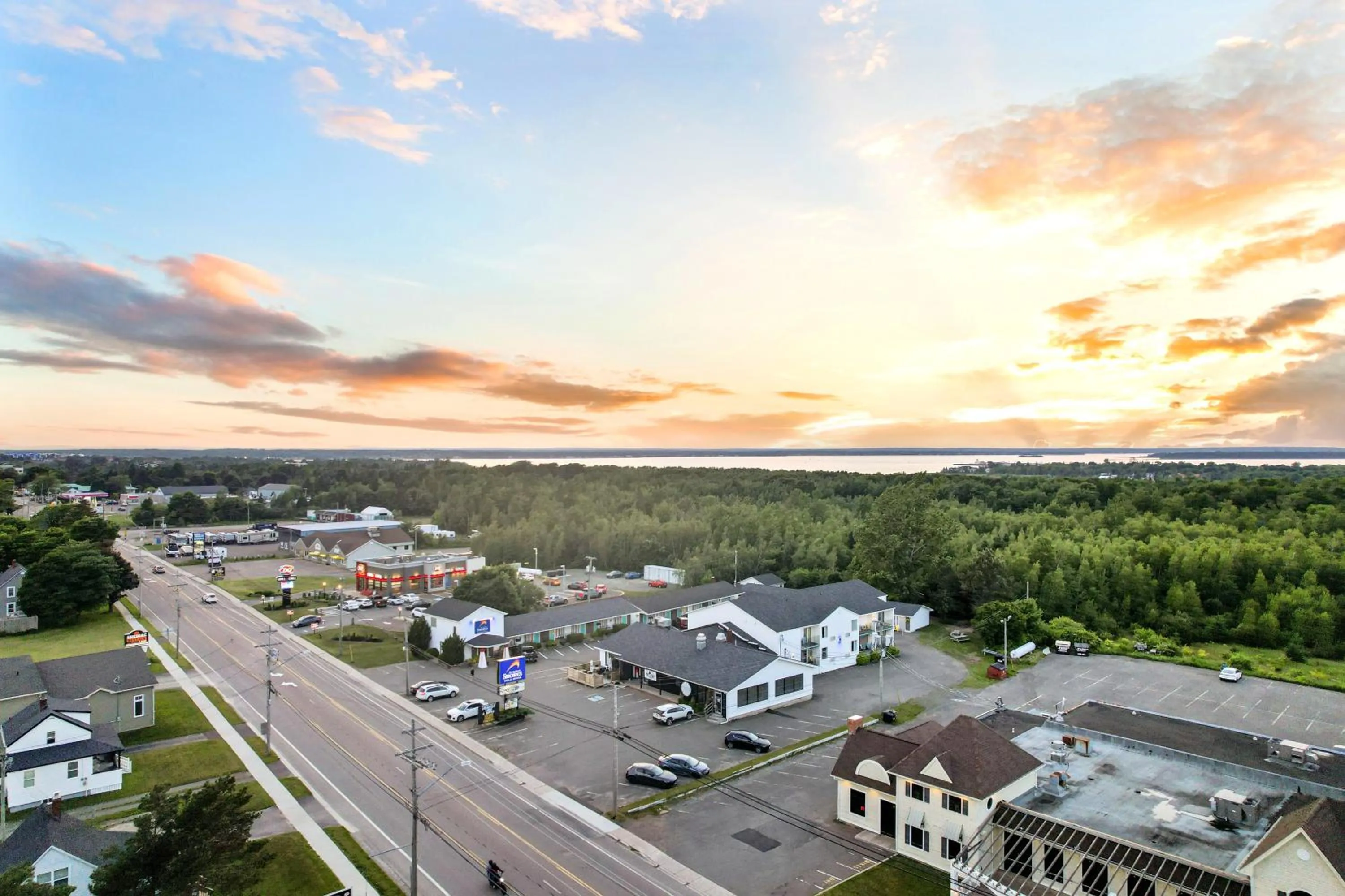 Bird's eye view in Shores Inn & Hotel