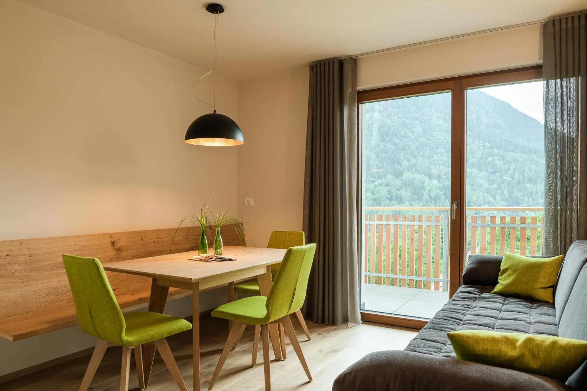 View (from property/room) in Aparthotel Abiná Lana Höhe