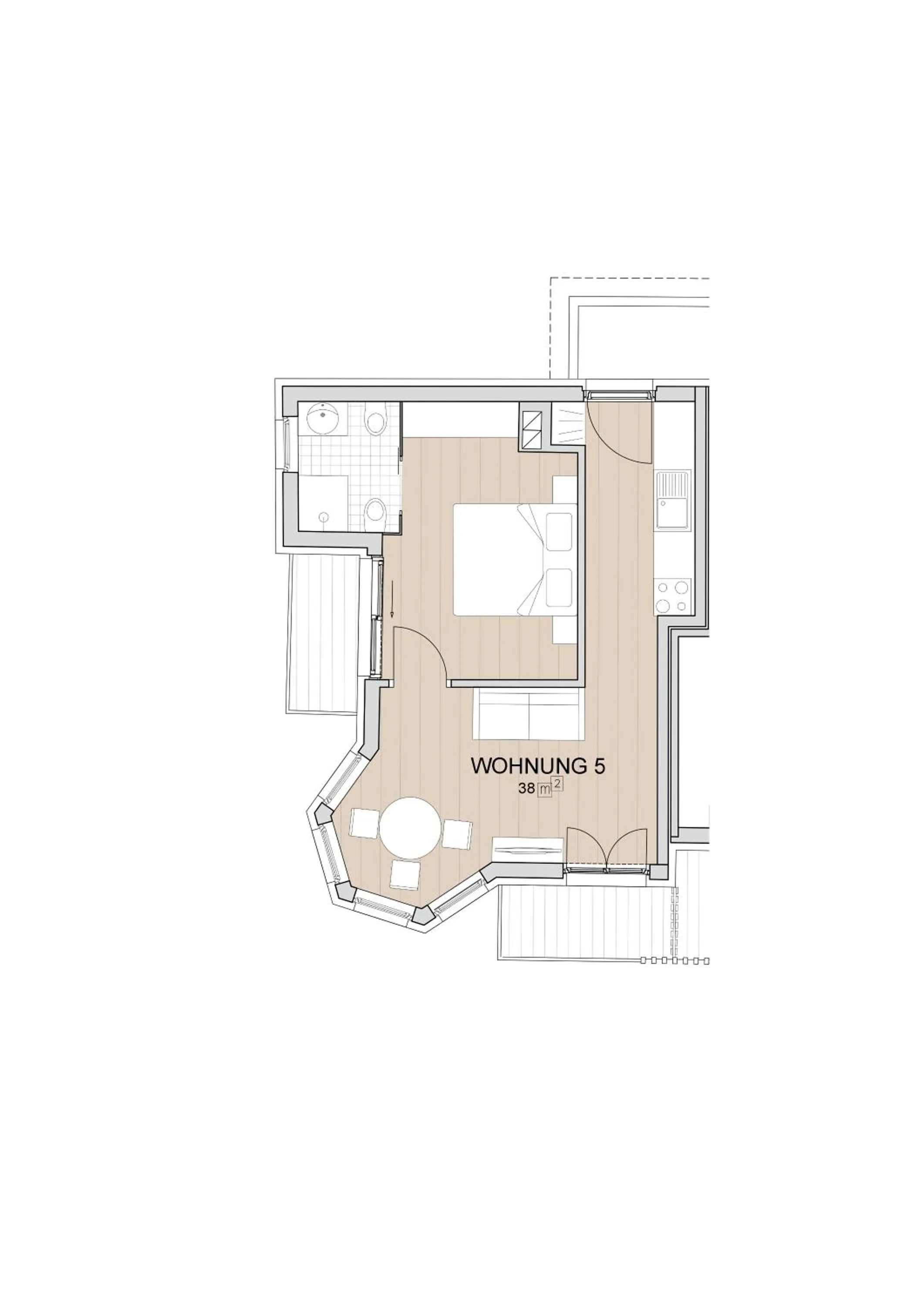 Garden view in Aparthotel Abiná Lana Höhe