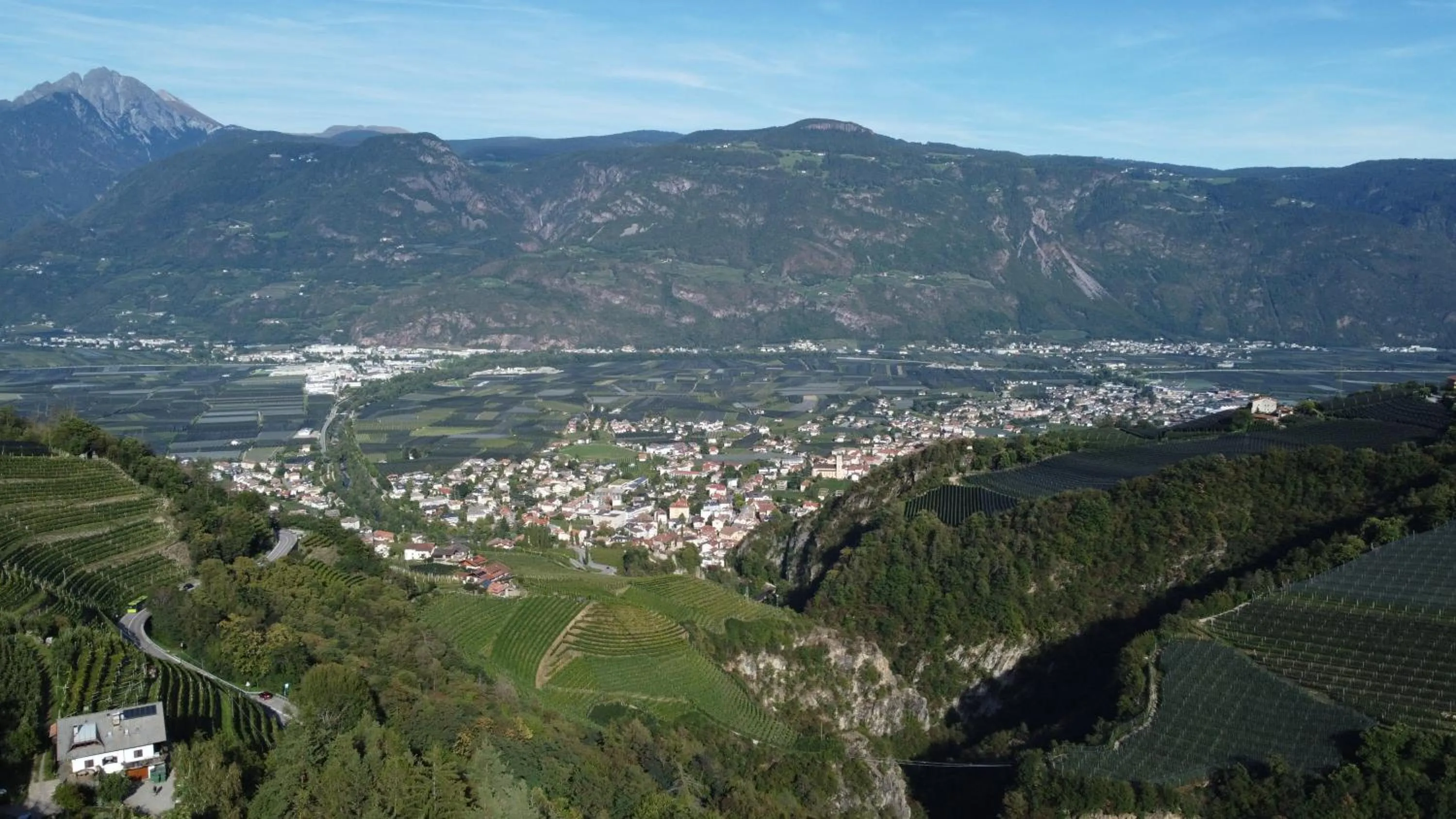 View (from property/room) in Aparthotel Abiná Lana Höhe