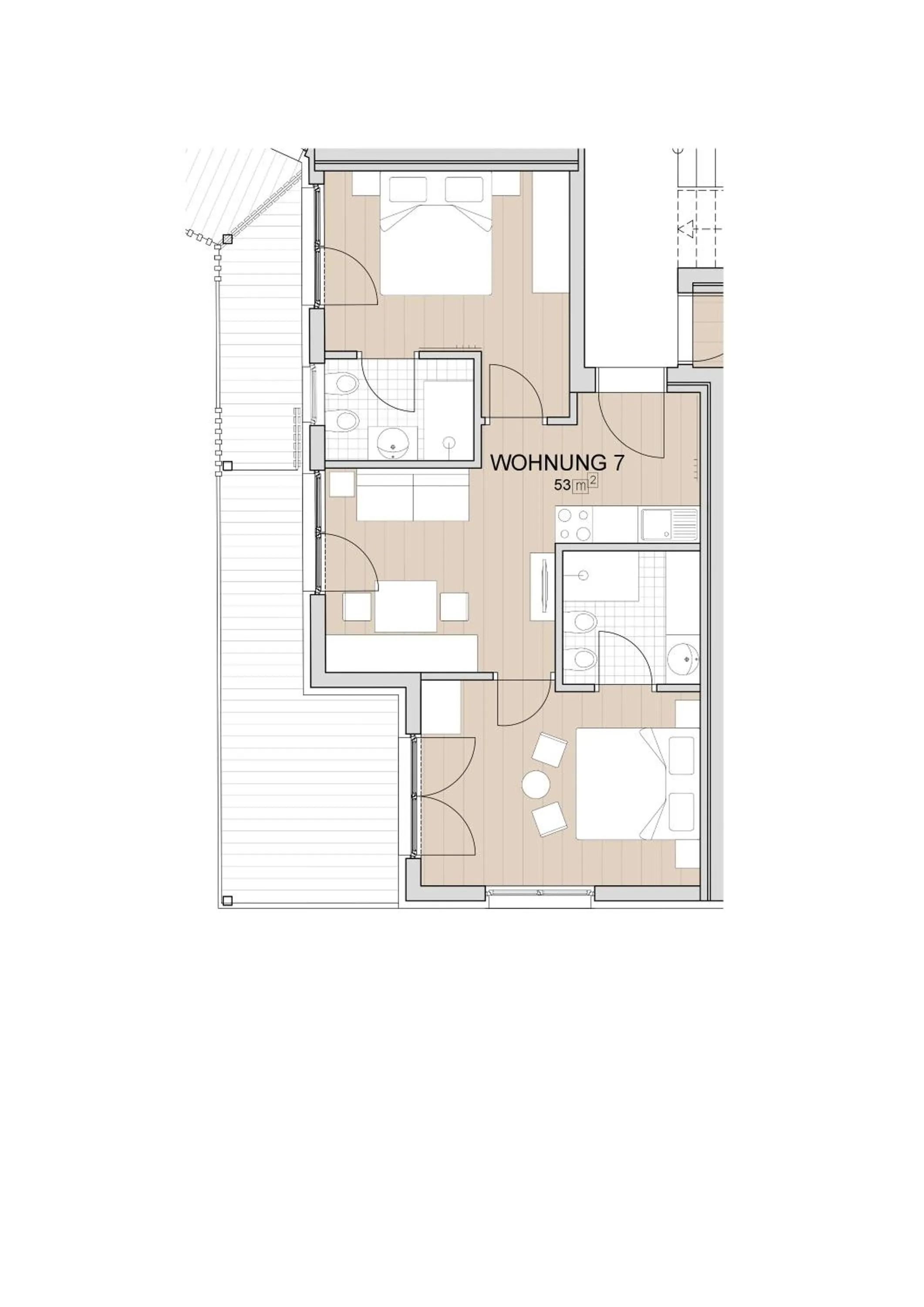 Garden view in Aparthotel Abiná Lana Höhe