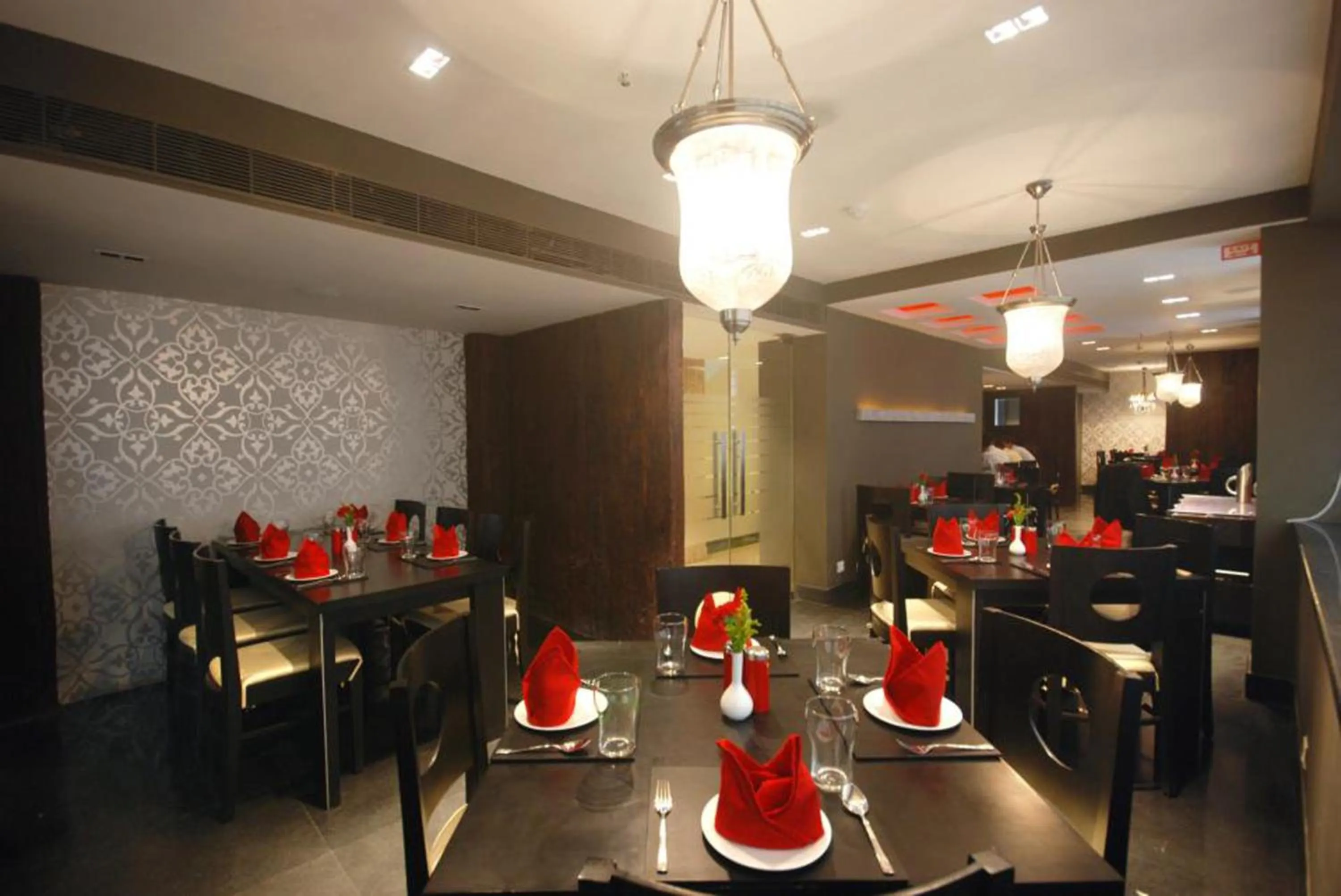 Dining area in Hotel Metropole