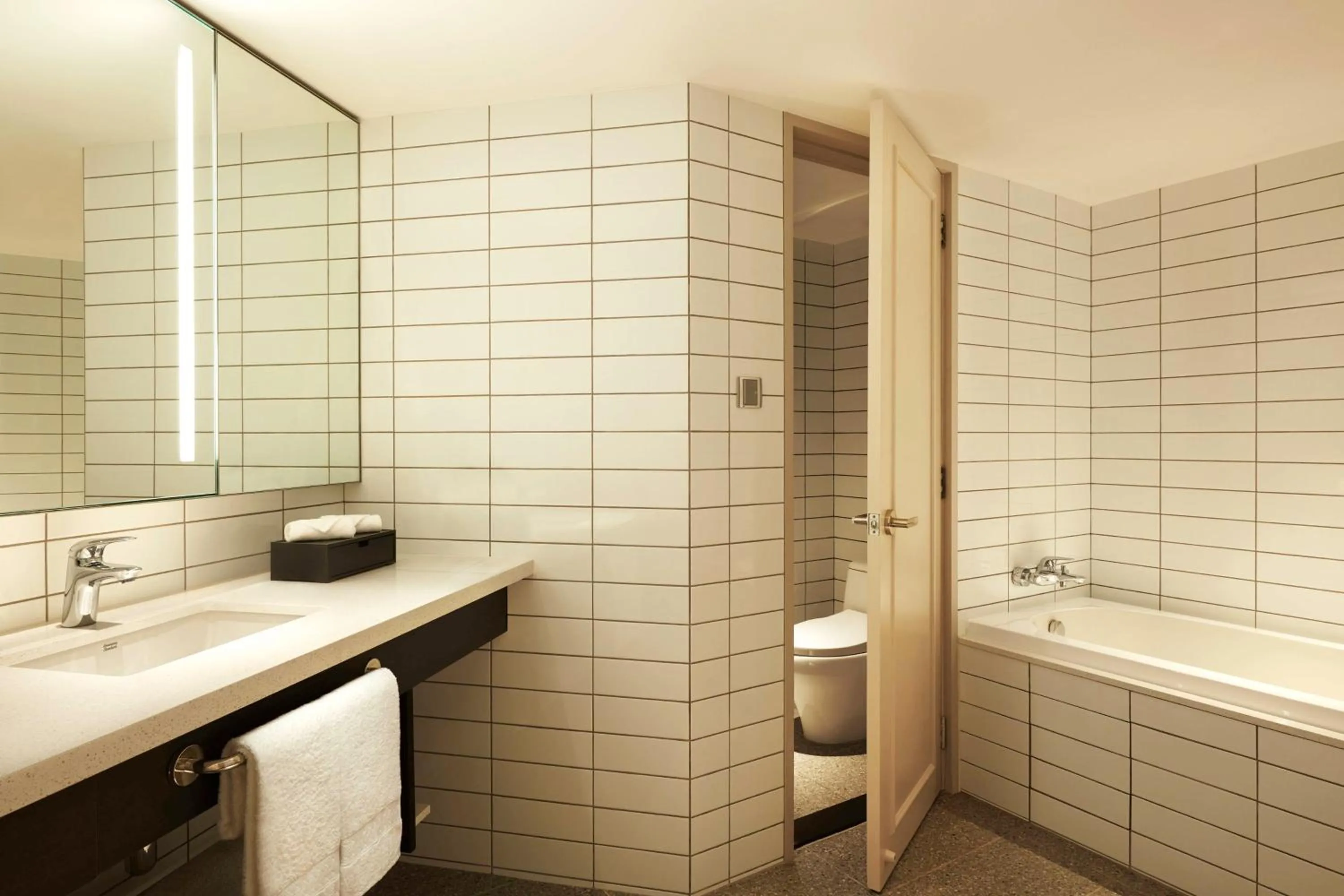 Bathroom in Hilton Kuching Hotel