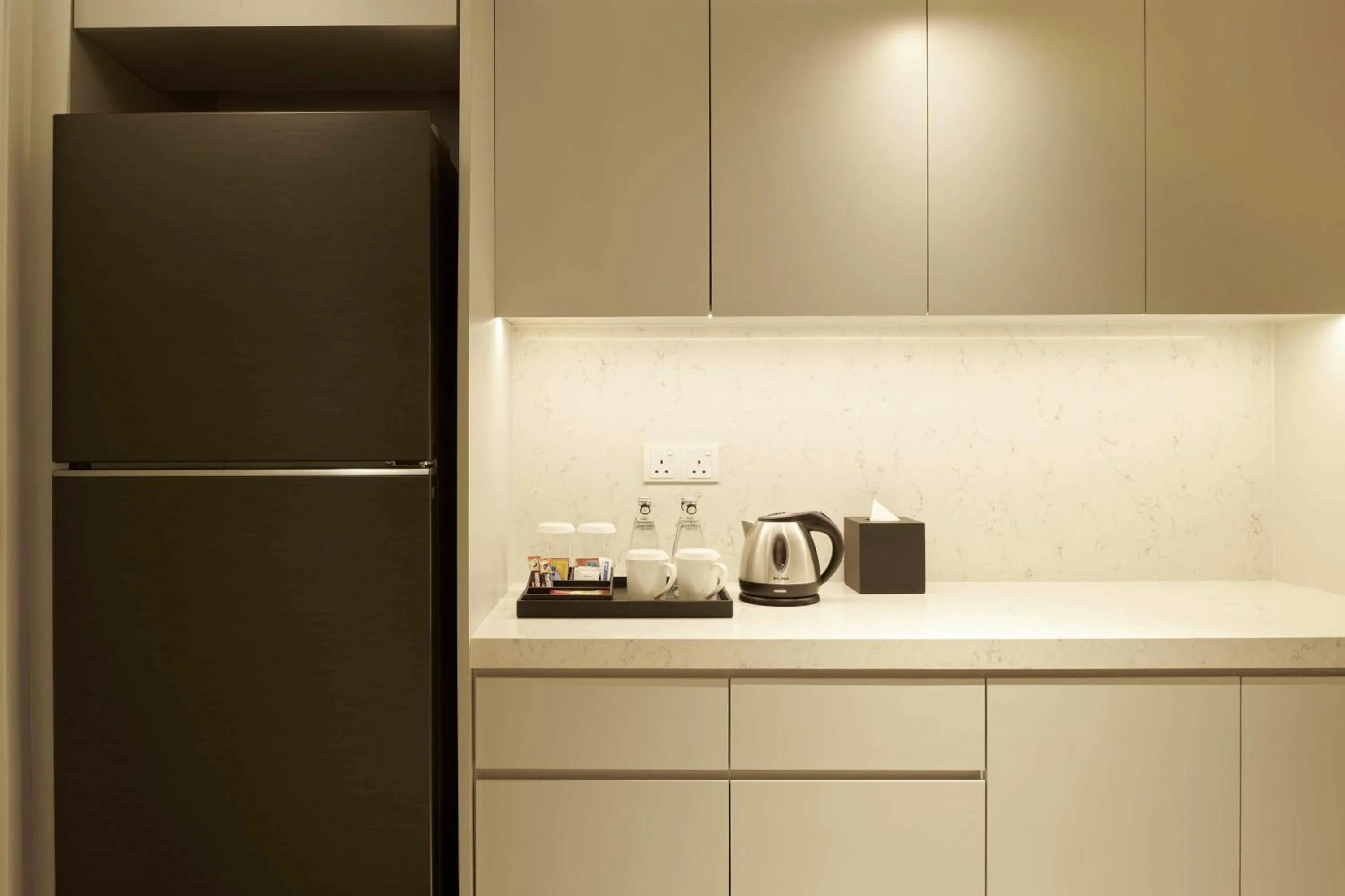 Kitchen or kitchenette in Hilton Kuching Hotel