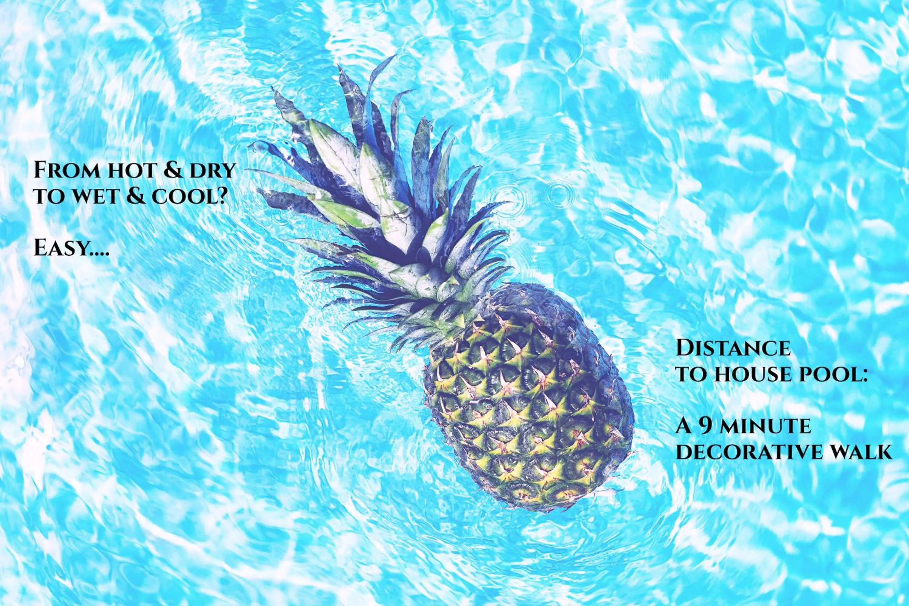 Swimming pool in Villa Amalie & Villa Curiel