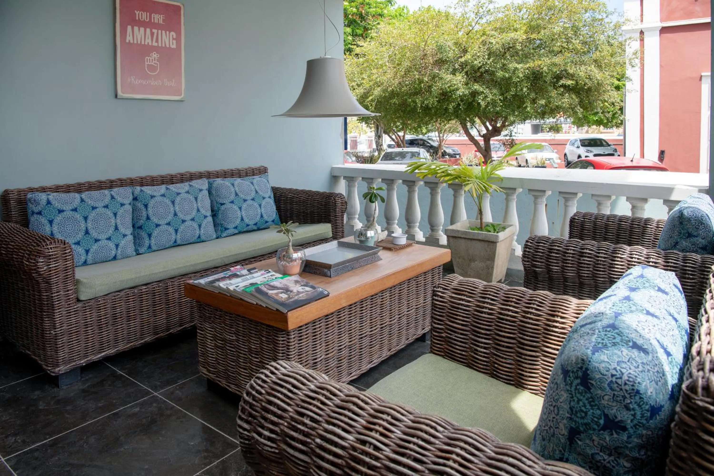 Patio in Villa Amalie & Villa Curiel