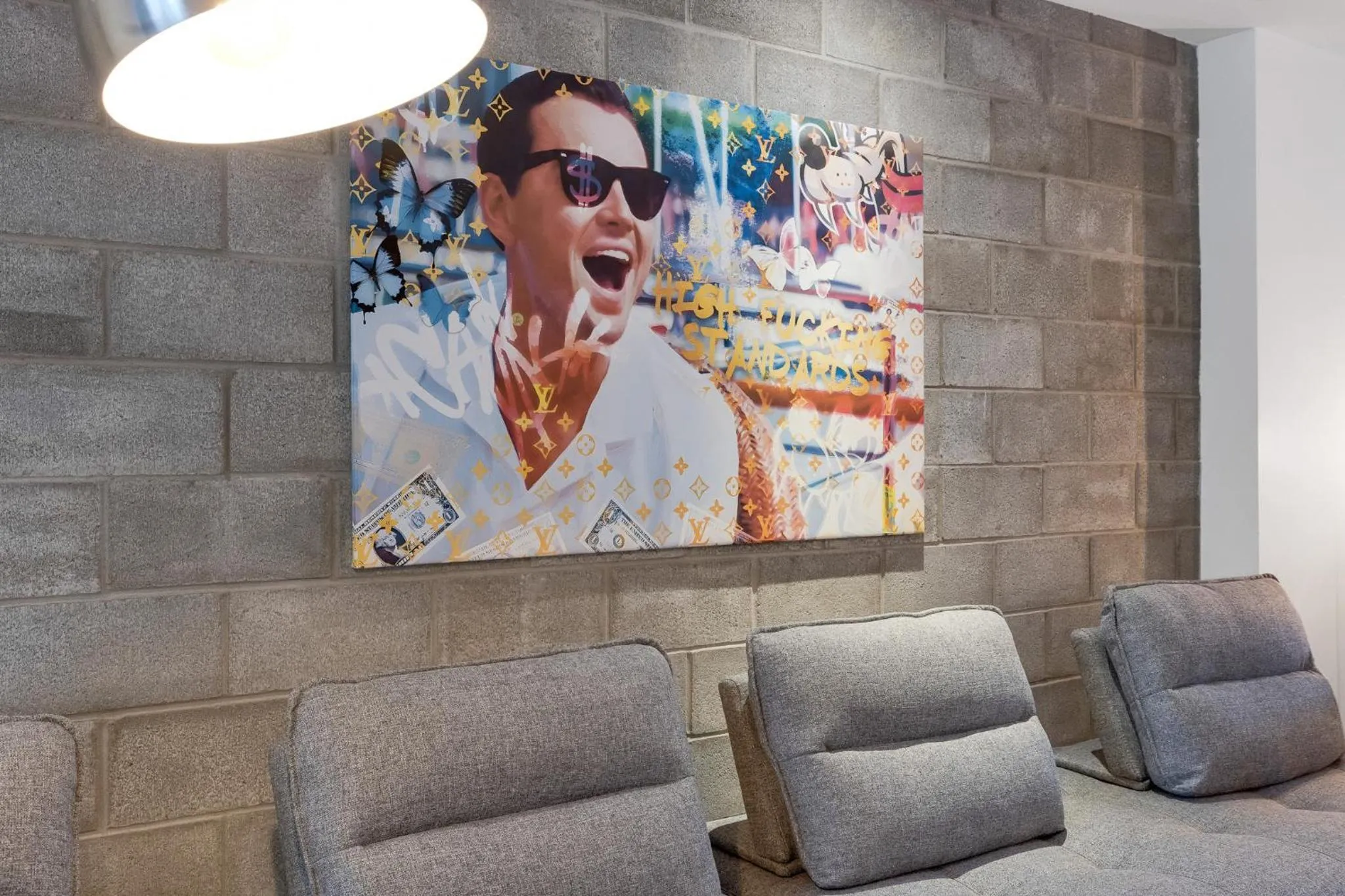 Living room in LiV MTL Plato